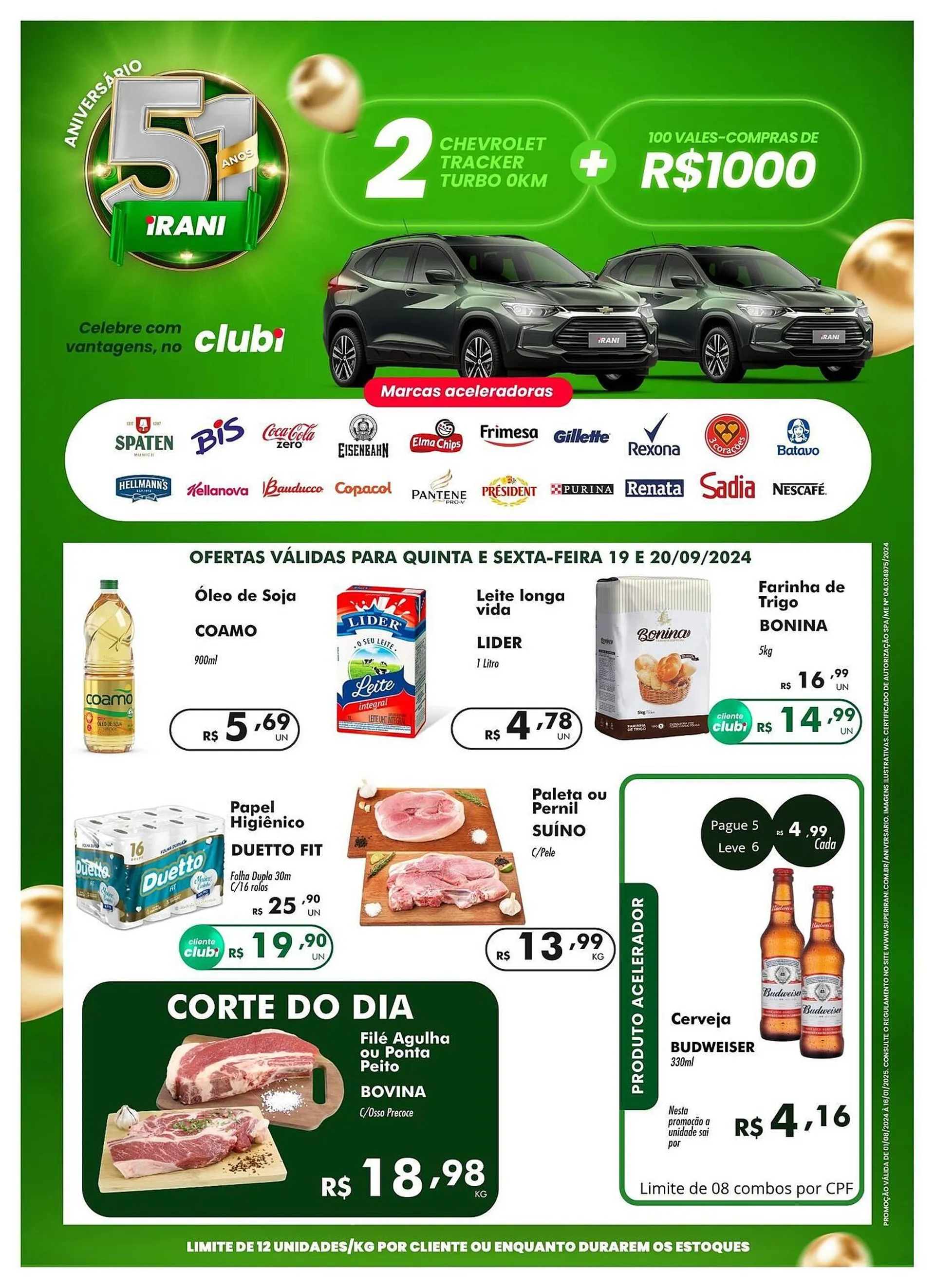 Encarte de Catálogo Irani Supermercados 8 de janeiro até 16 de janeiro 2025 - Pagina 2