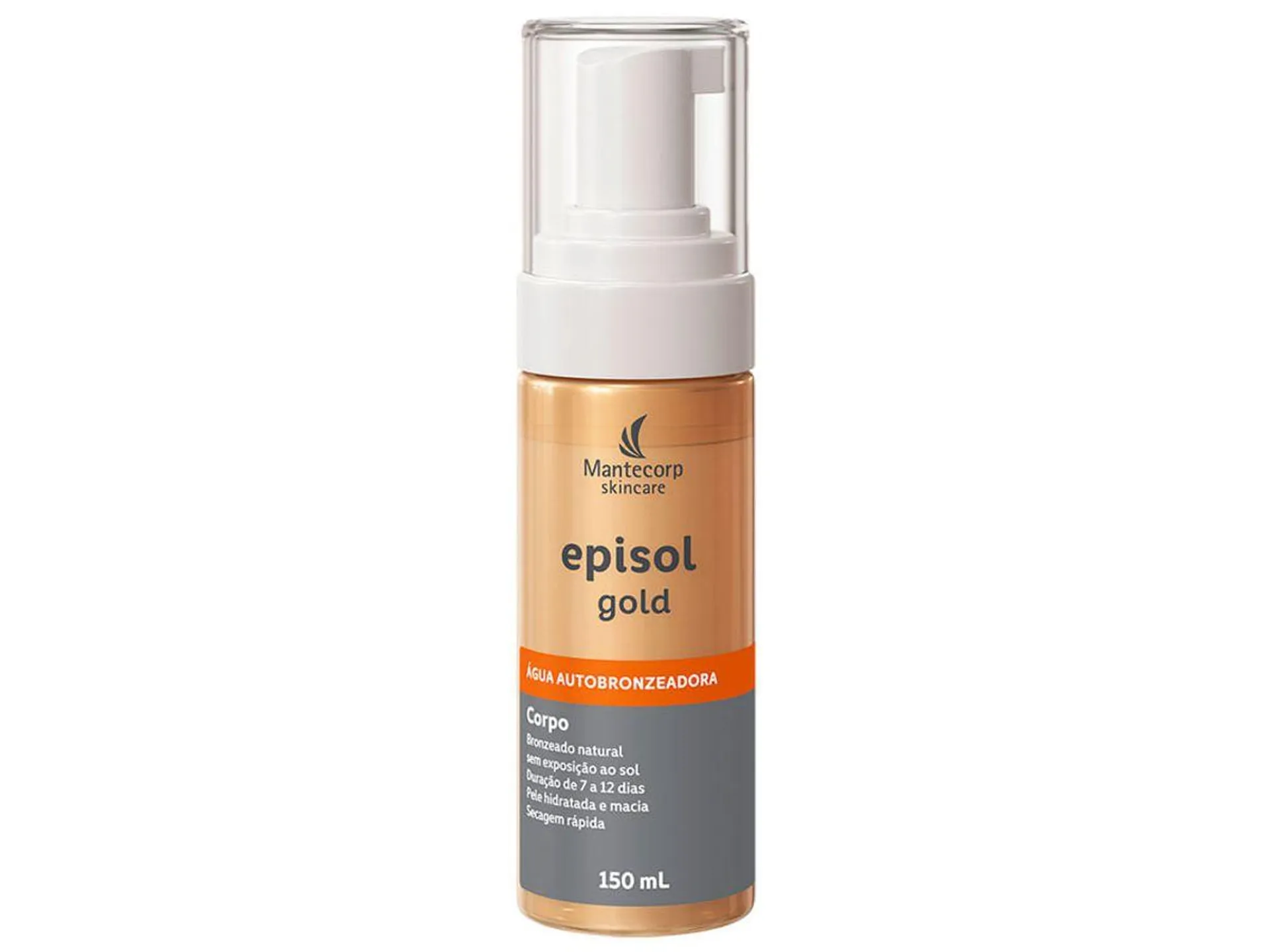 Água Autobronzeadora Episol Gold Mantecorp Skincare 150ml