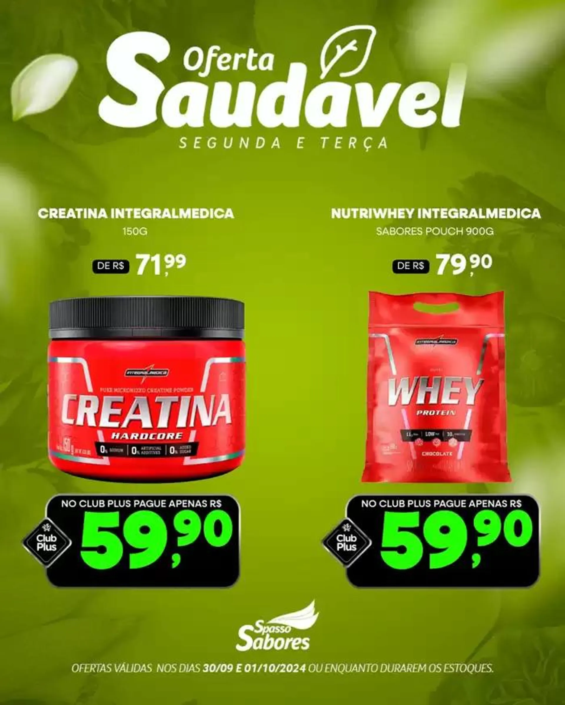 Encarte de Oferta Saudavel  30 de setembro até 1 de outubro 2024 - Pagina 4