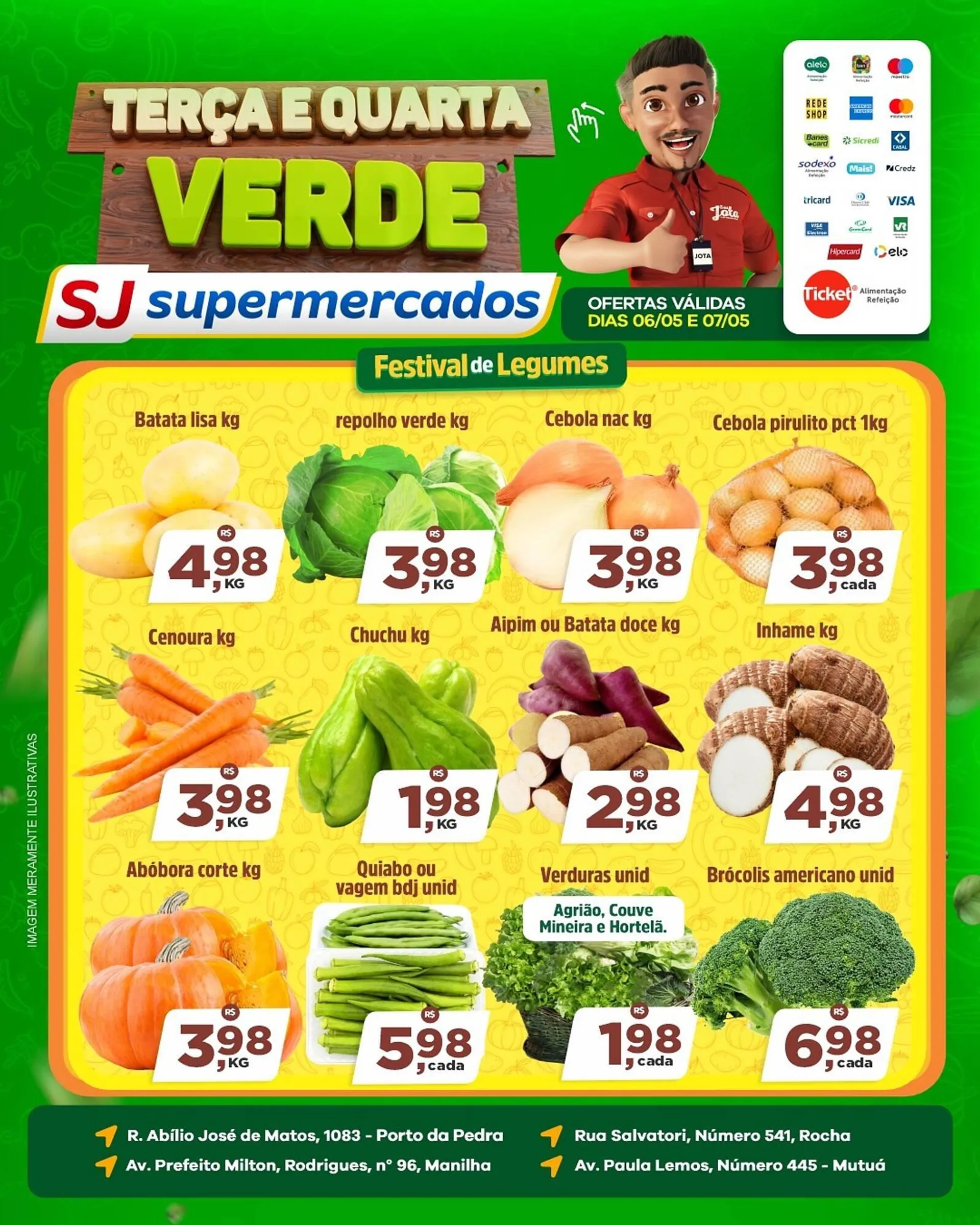 Encarte de Catálogo Sj Supermercados 6 de maio até 7 de maio 2025 - Pagina 3