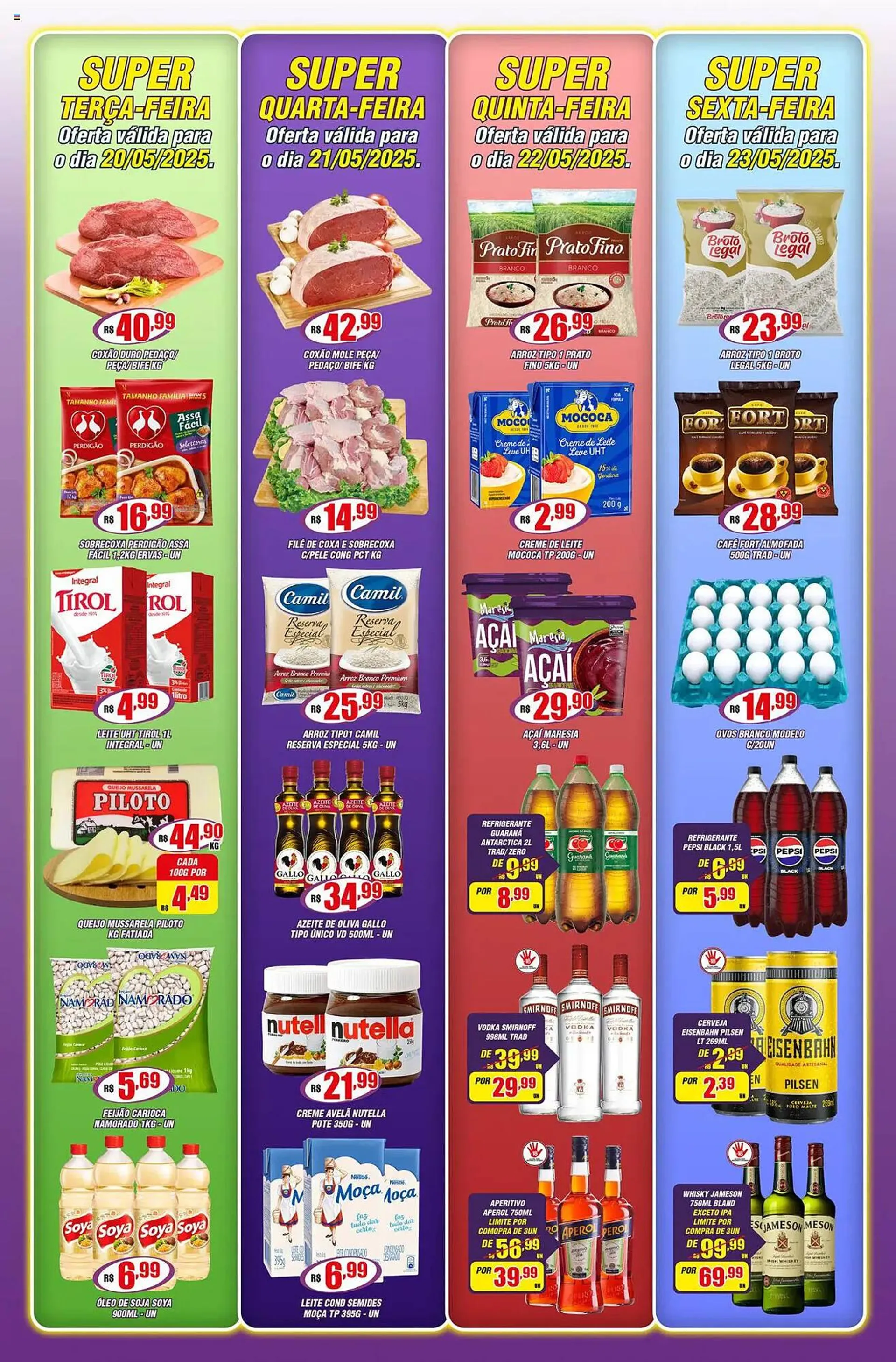 Encarte de Catálogo Violeta Supermercados 20 de maio até 24 de maio 2025 - Pagina 2