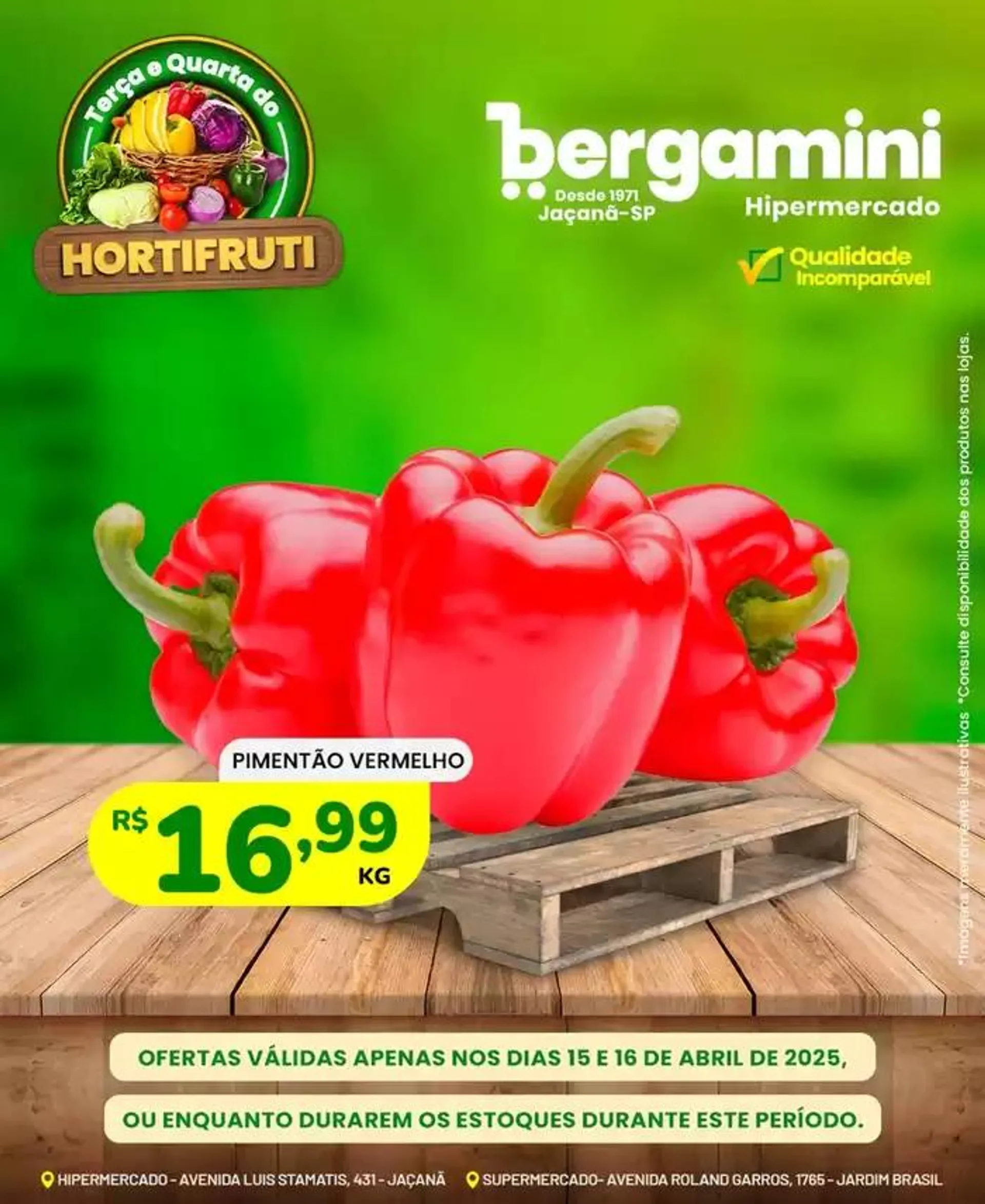 Encarte de Encarte Supermercado Bergamini 15 de abril até 16 de abril 2025 - Pagina 5