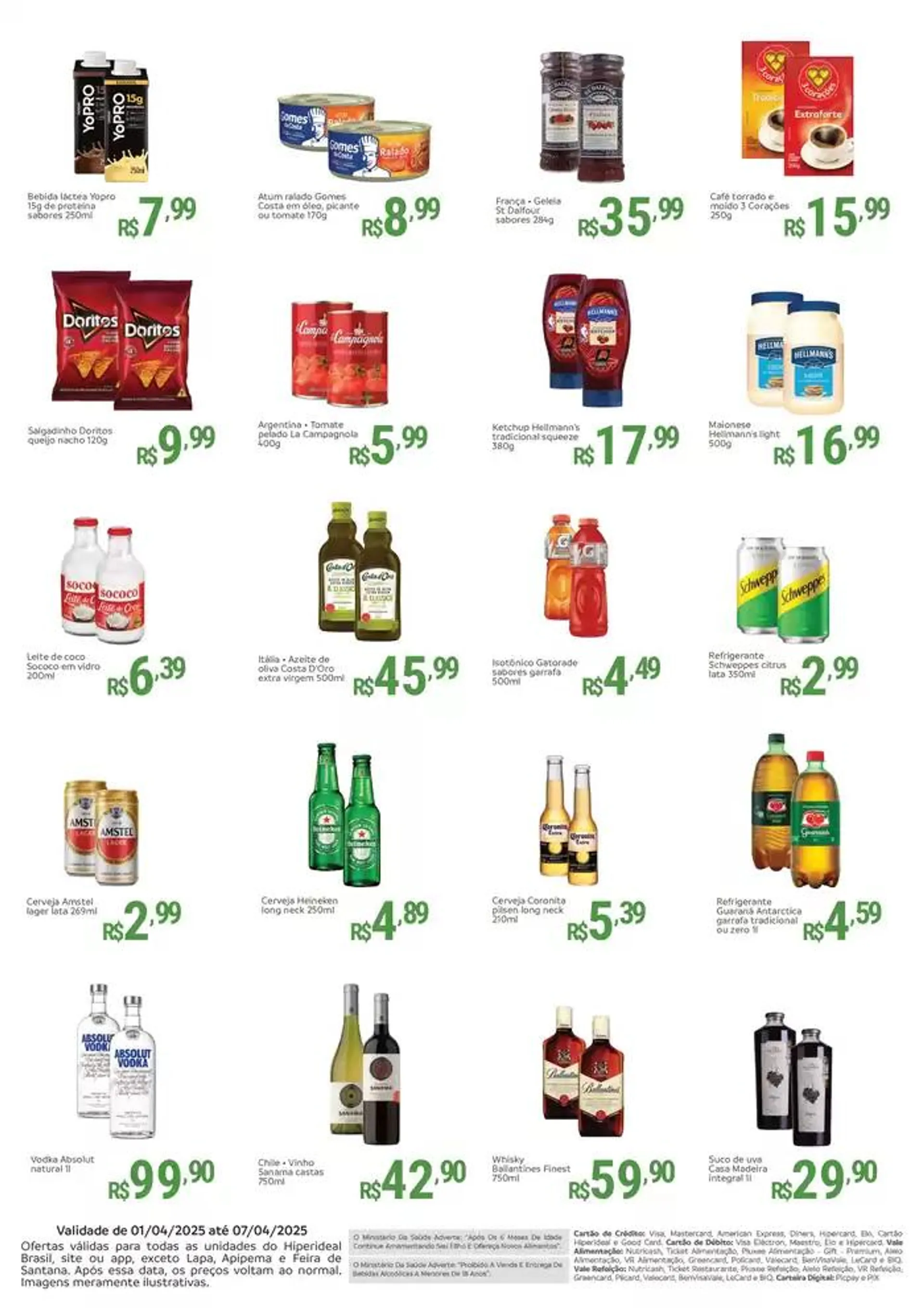 Encarte de Grandes descontos em produtos selecionados 1 de abril até 7 de abril 2025 - Pagina 3