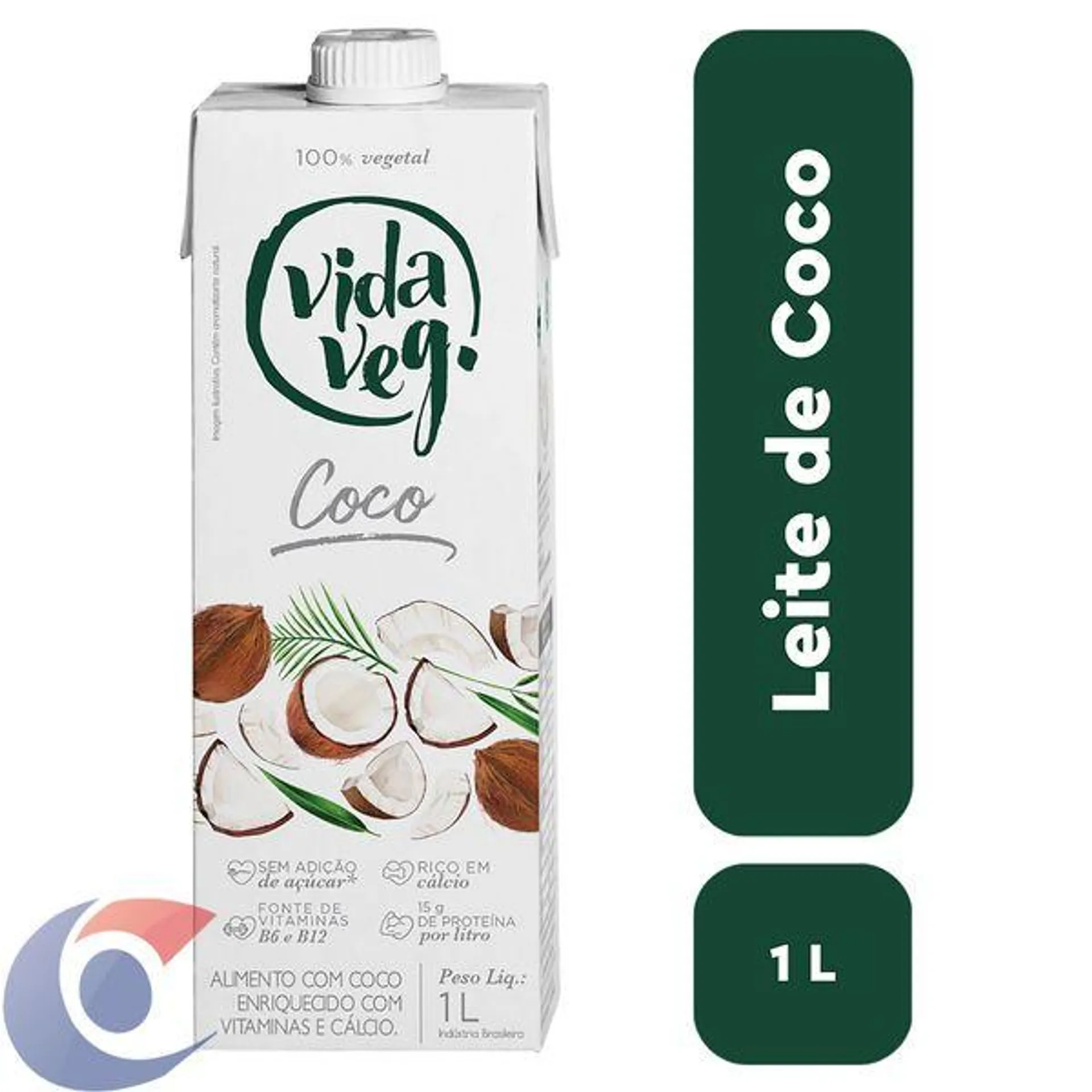 Bebida De Coco Vida Veg 1l