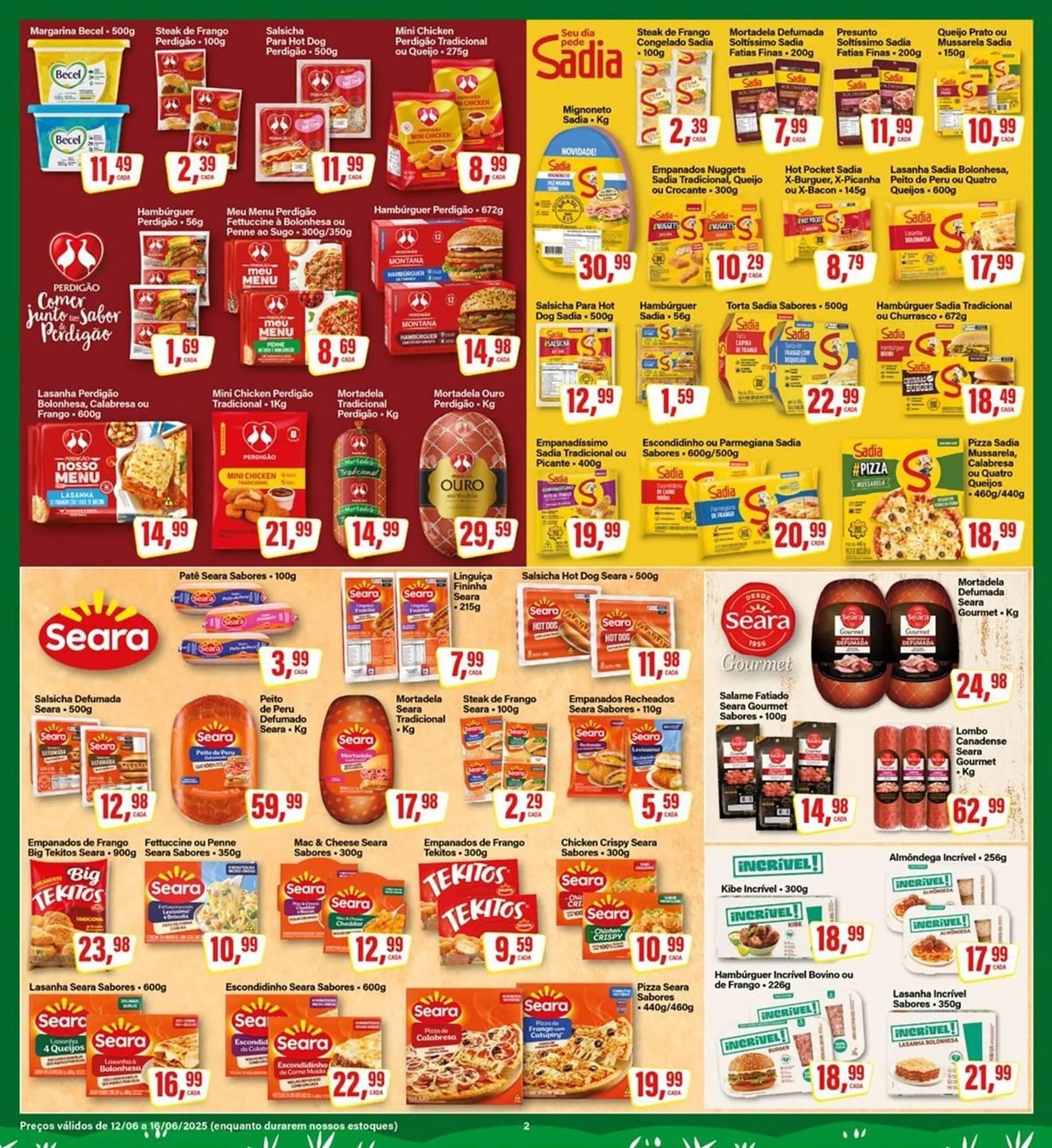 Encarte de Catálogo Rede Supermarket 12 de junho até 16 de junho 2025 - Pagina 2