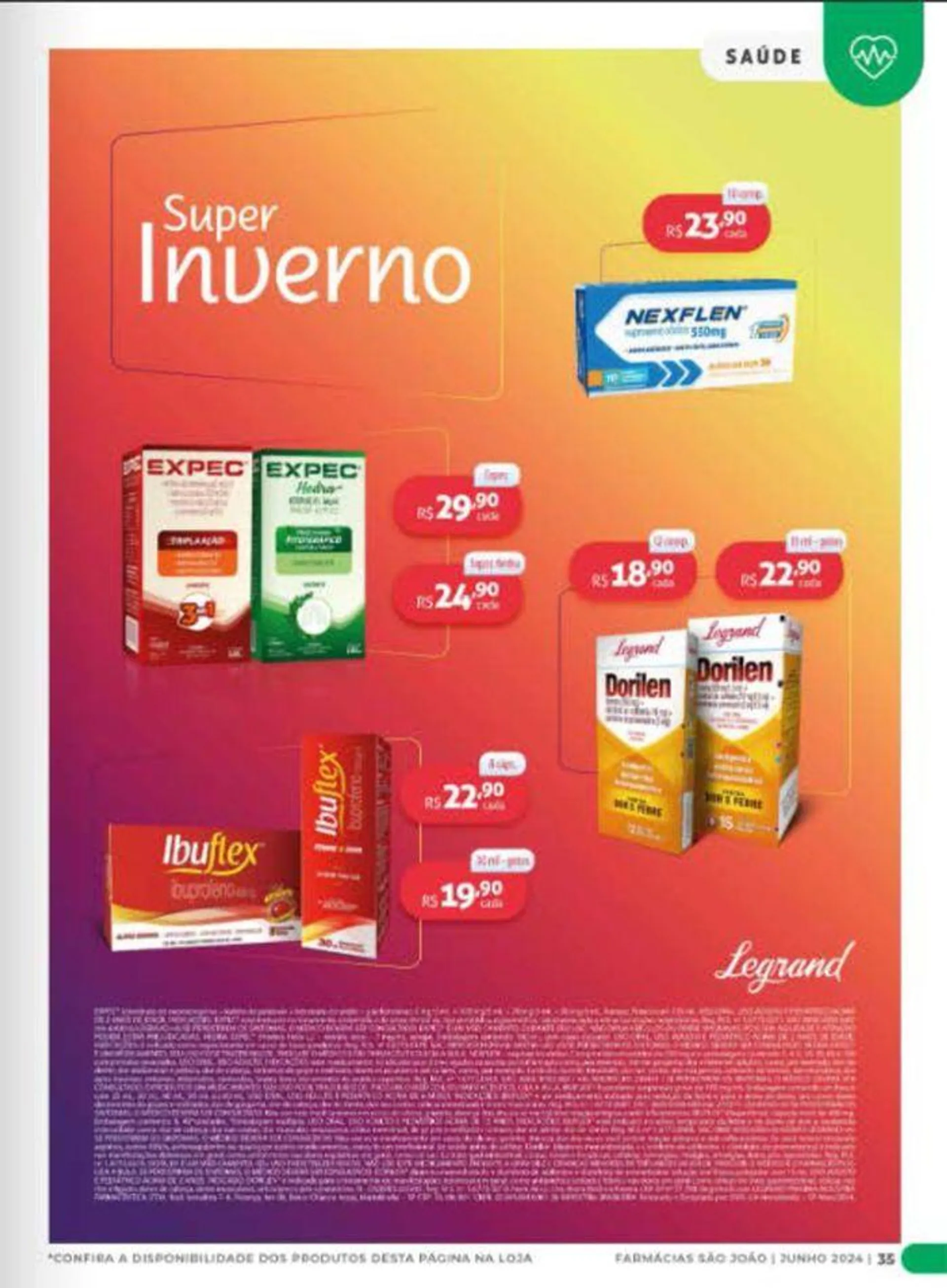 Encarte de Oferta Especial  4 de junho até 30 de junho 2024 - Pagina 35