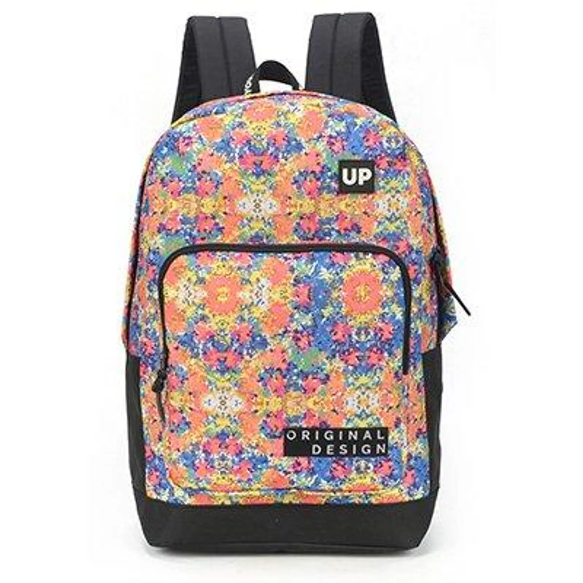 Mochila poliéster, UP4YOU, Laranja, MS46331UP, Luxcel - PT 1 UN