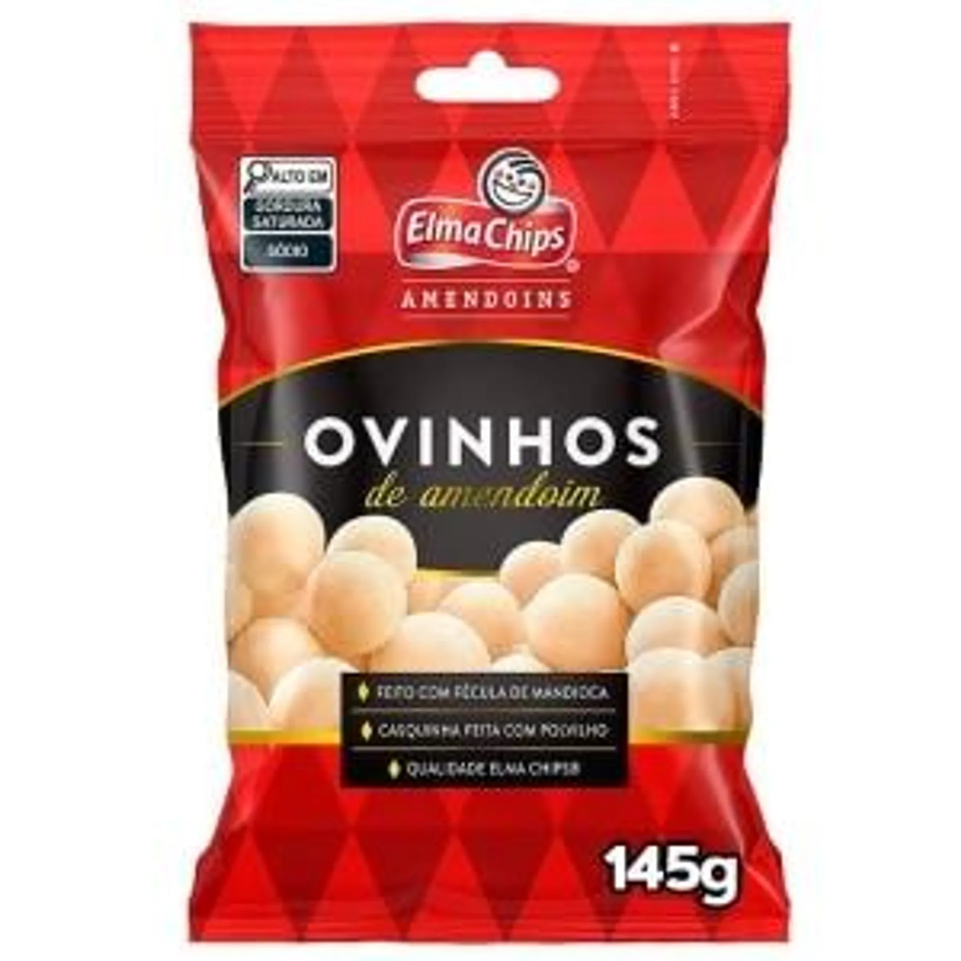 Ovinhos De Amendoim Elma Chips 145G