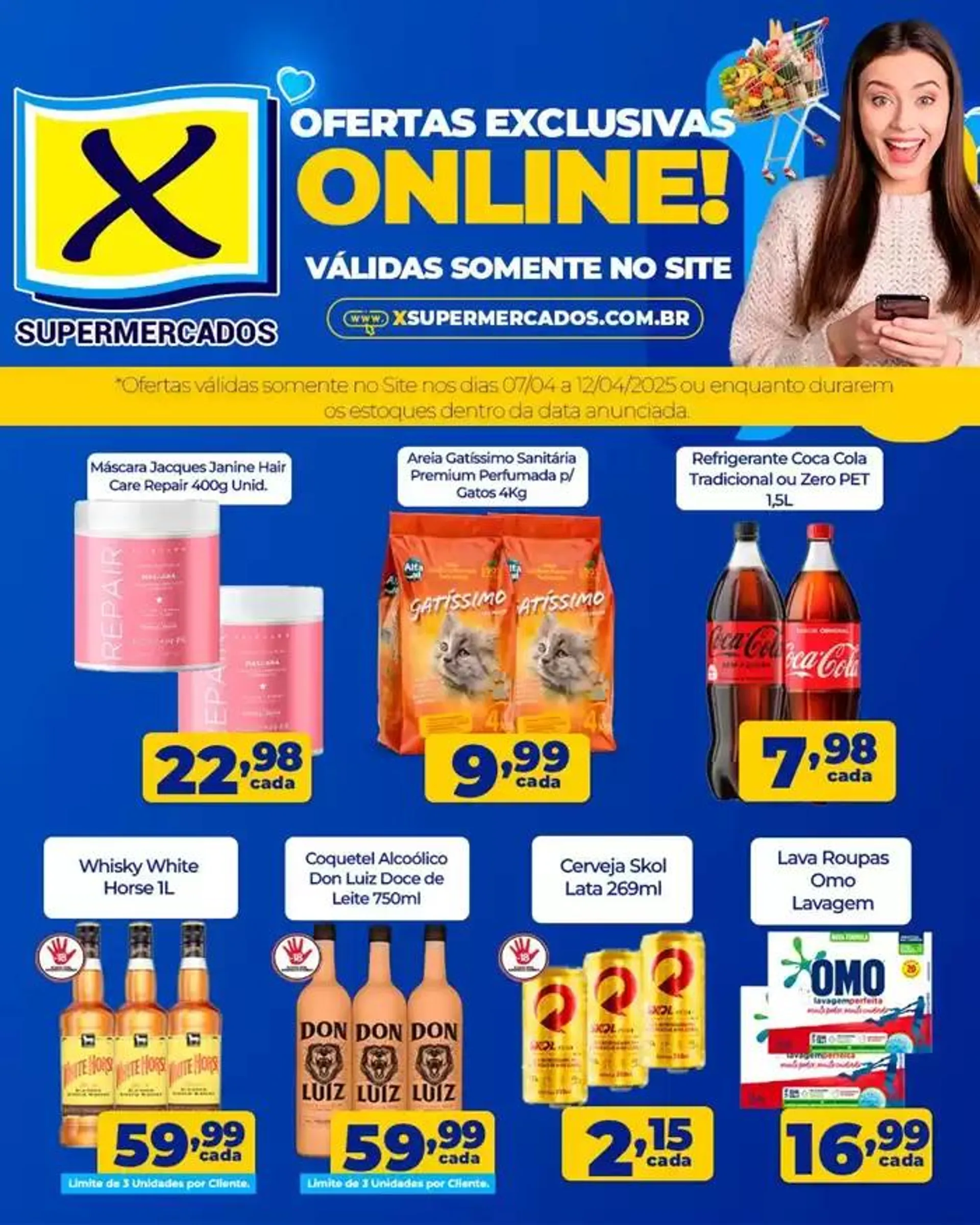 Encarte de Encarte X Supermercados 8 de abril até 20 de abril 2025 - Pagina 6