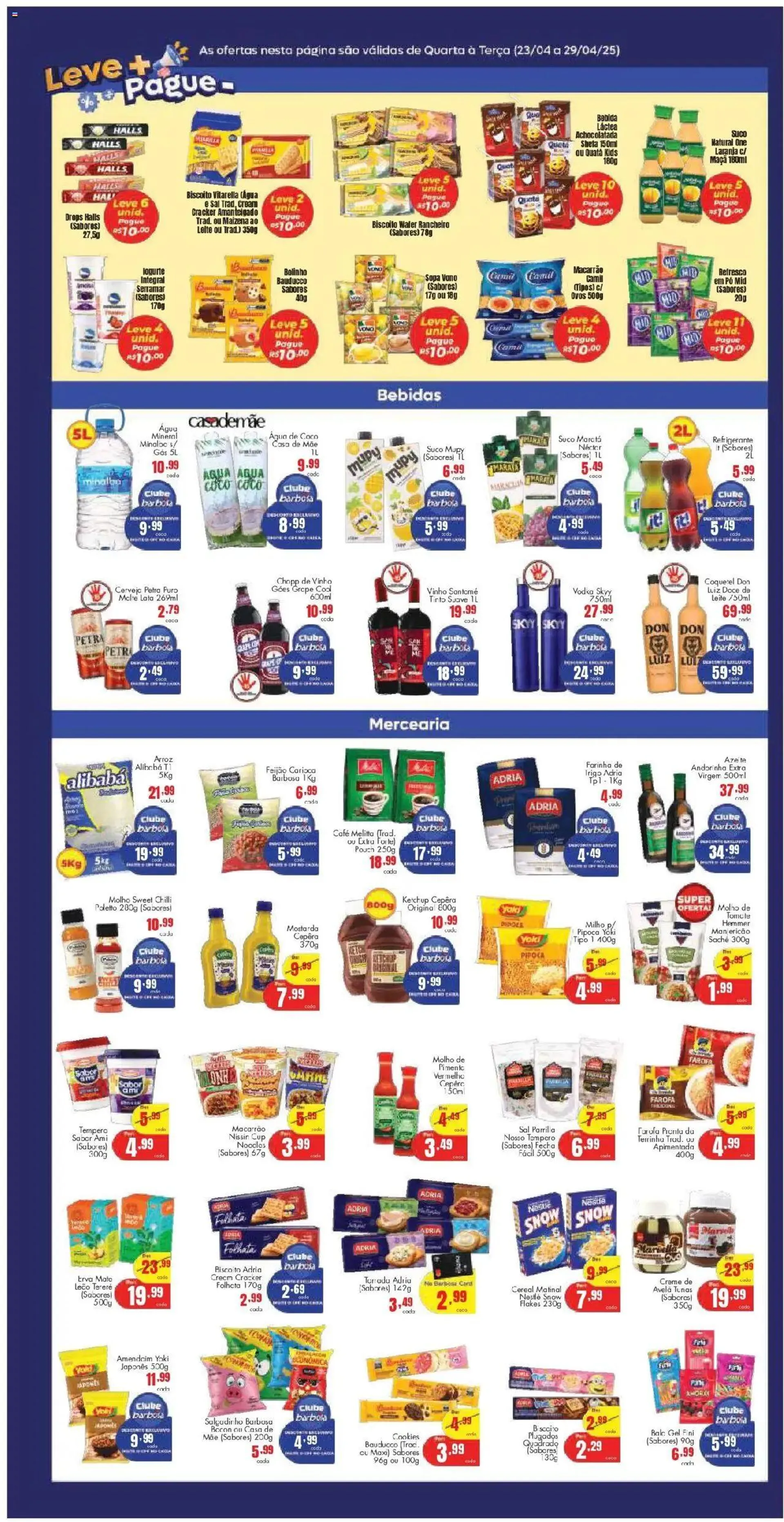 Encarte de Barbosa Supermercados - Ofertas Rede e Interior 23 de abril até 29 de abril 2025 - Pagina 3