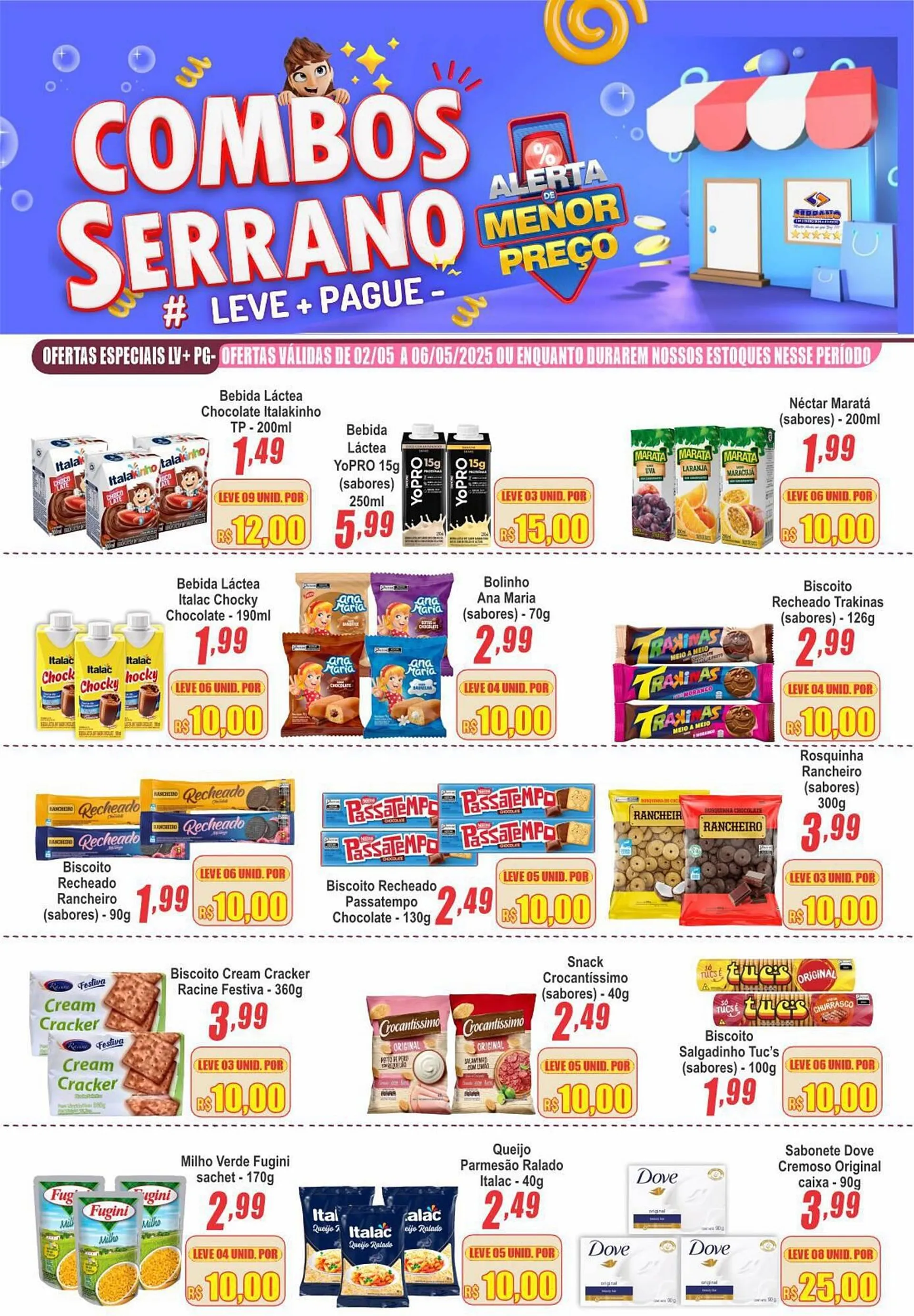 Encarte de Catálogo Serrano Supermercado 30 de abril até 6 de maio 2025 - Pagina 1