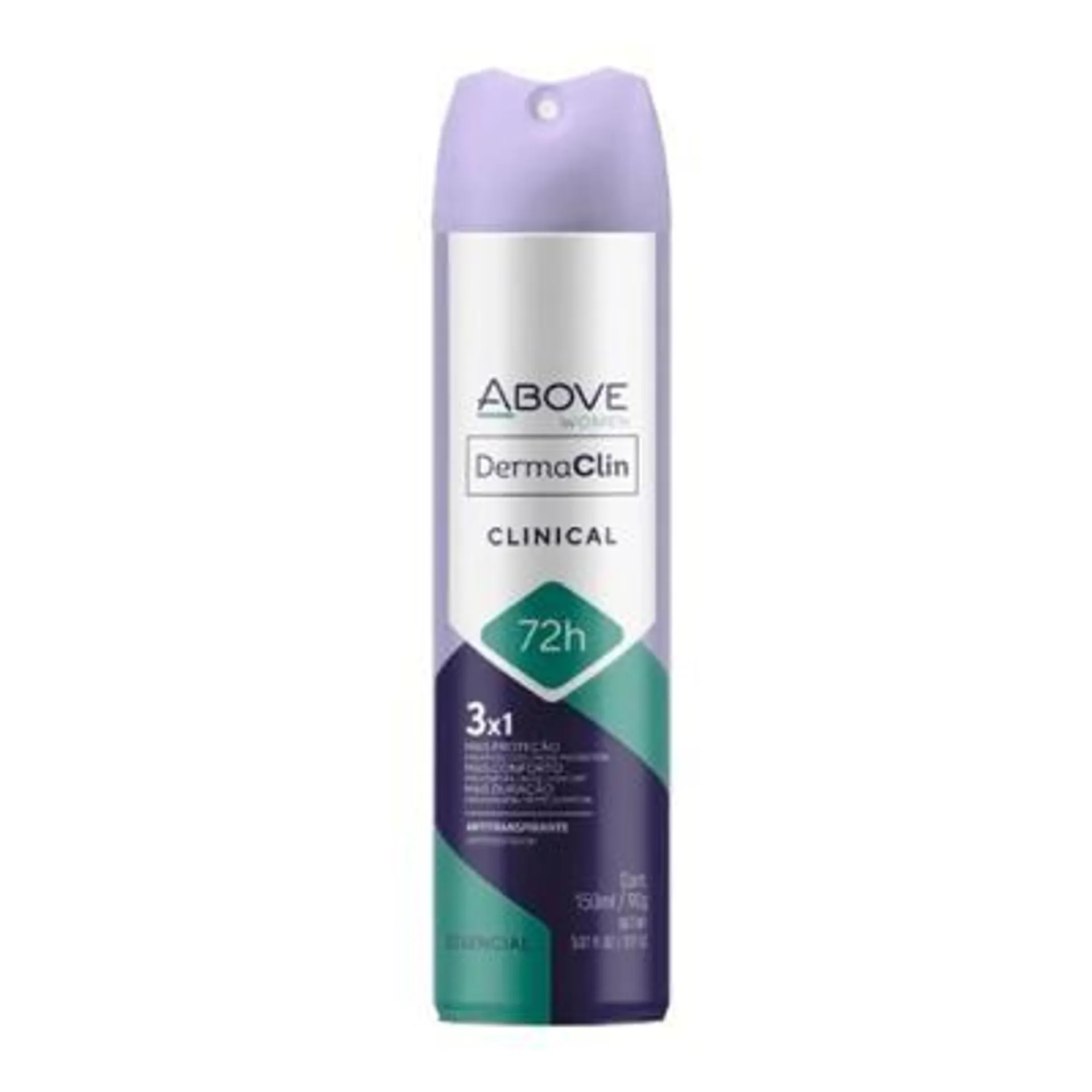 Desodorante Aerosol Above DermaClin Women 150ml