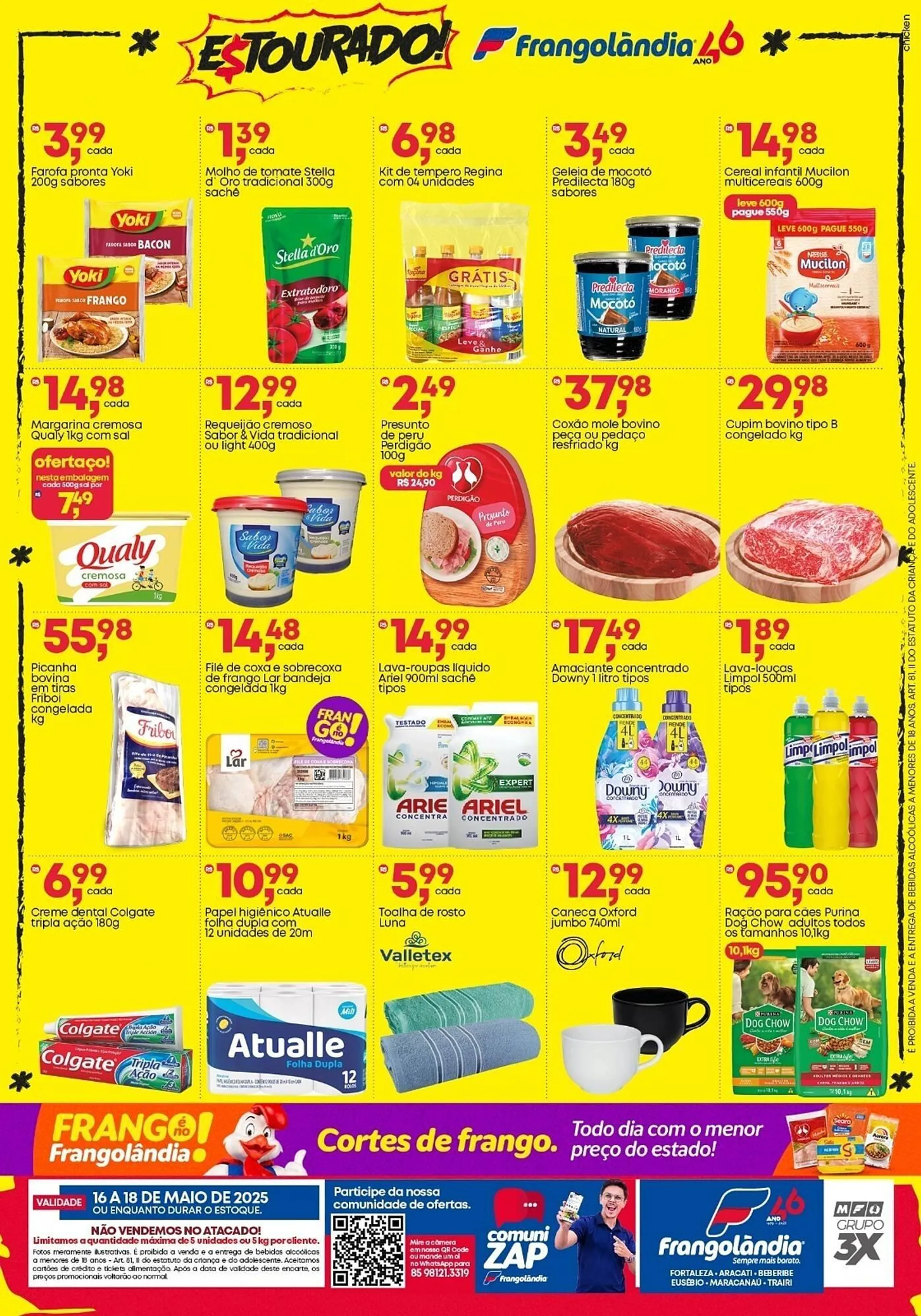 Encarte de Ofertas Frangolândia 15 de maio até 18 de maio 2025 - Pagina 2