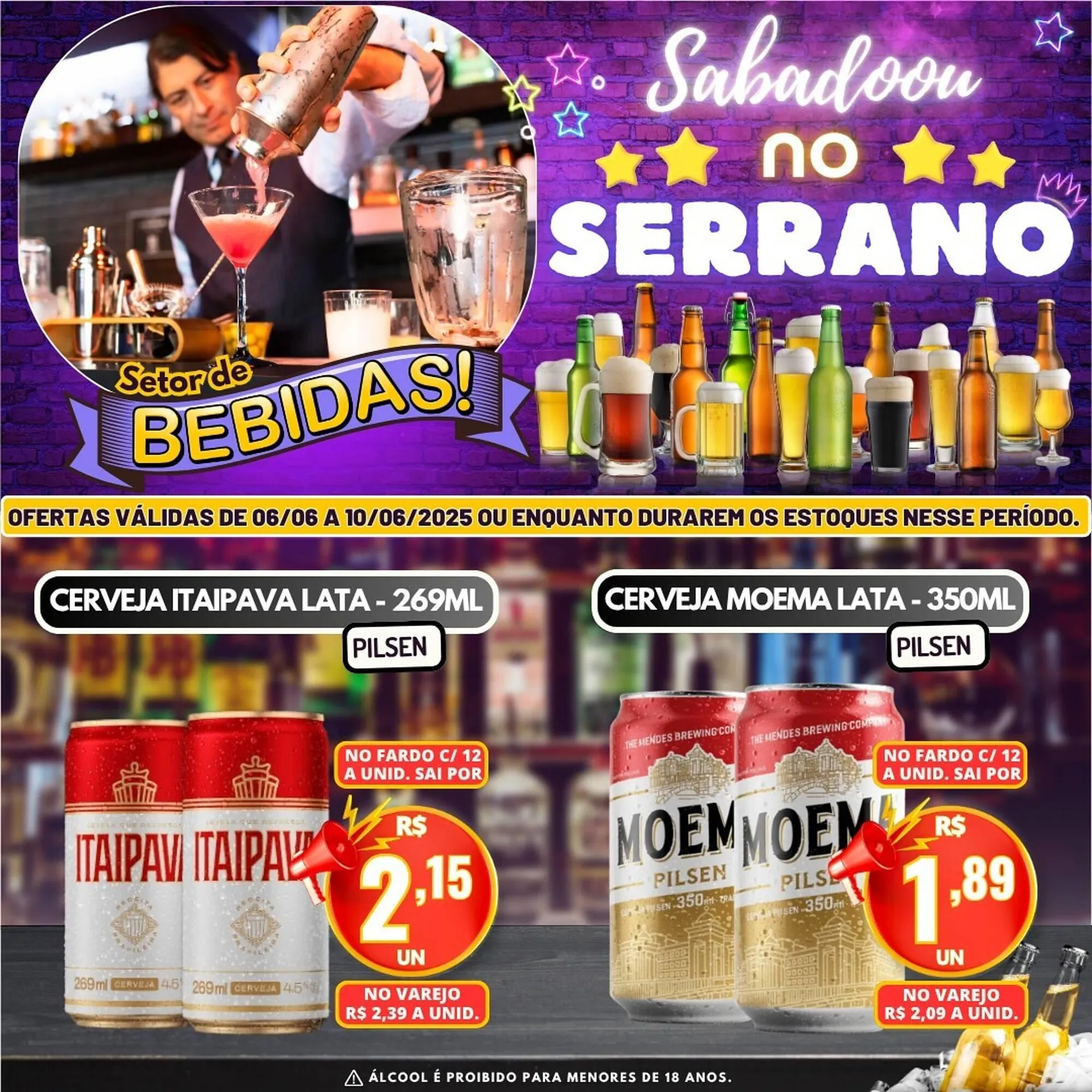 Encarte de Catálogo Serrano Supermercado 7 de junho até 10 de junho 2025 - Pagina 2