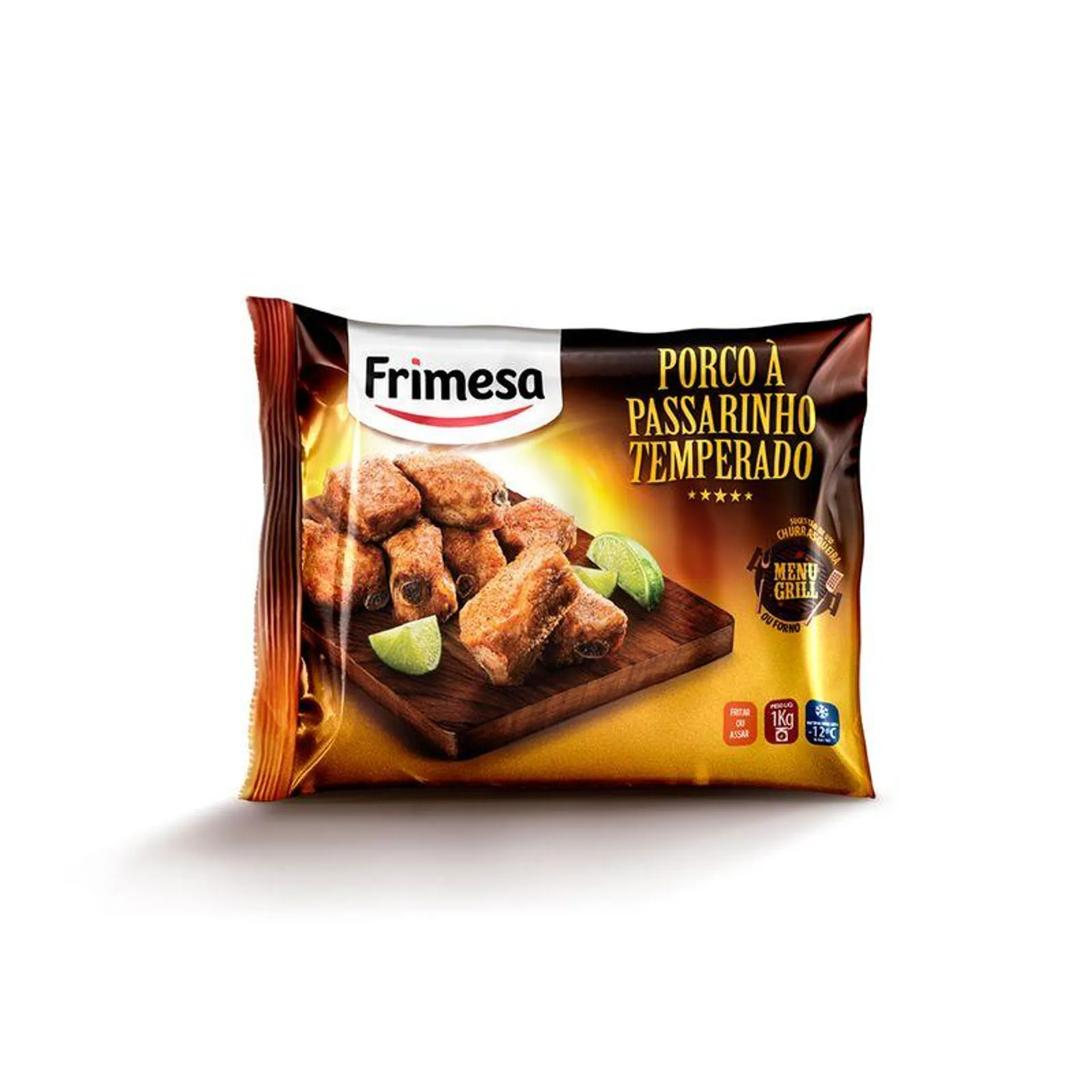 Porco Passarinho Frimesa 1kg Temperado