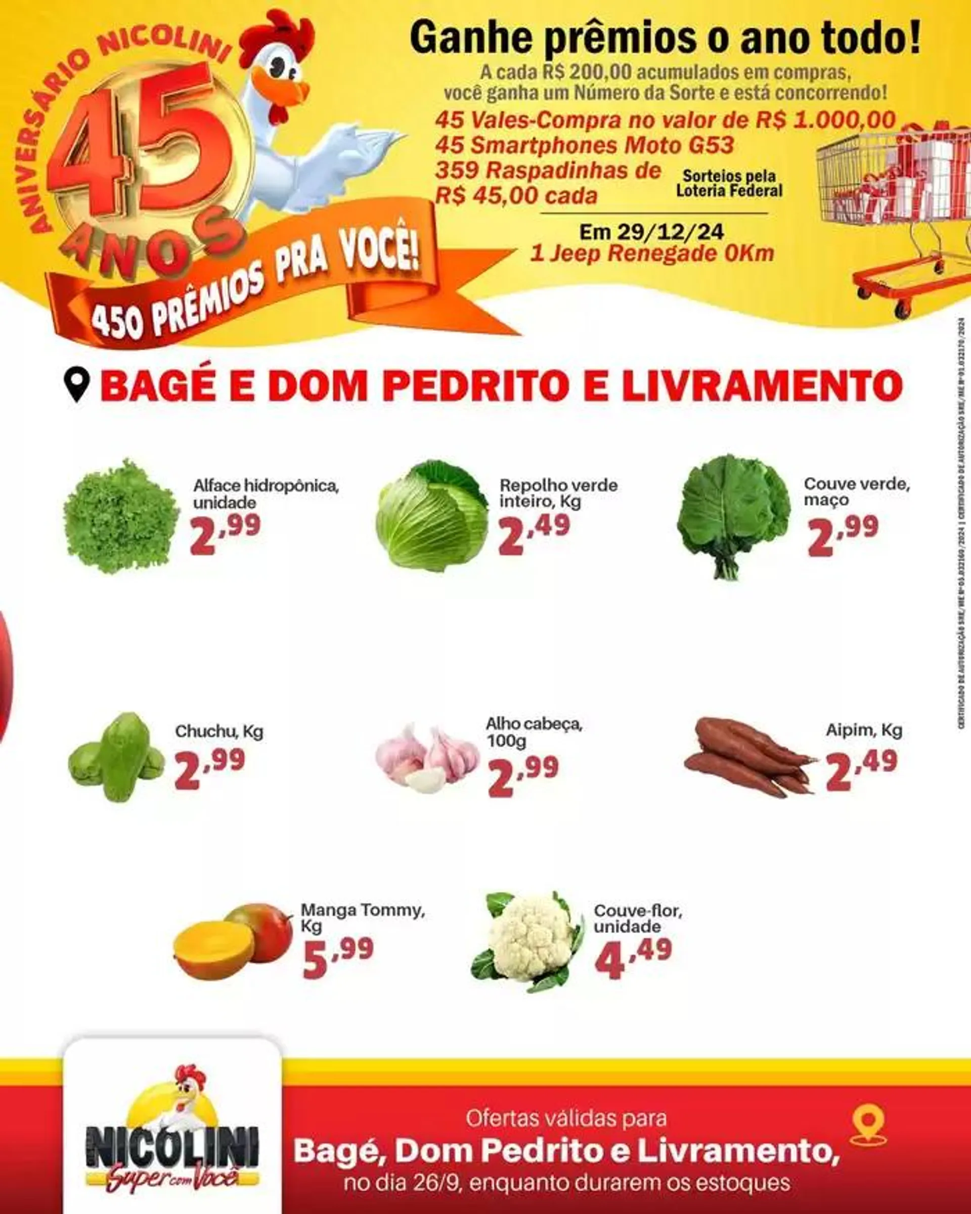 Encarte de Ofertas Super Nicolini 26 de setembro até 26 de setembro 2024 - Pagina 5