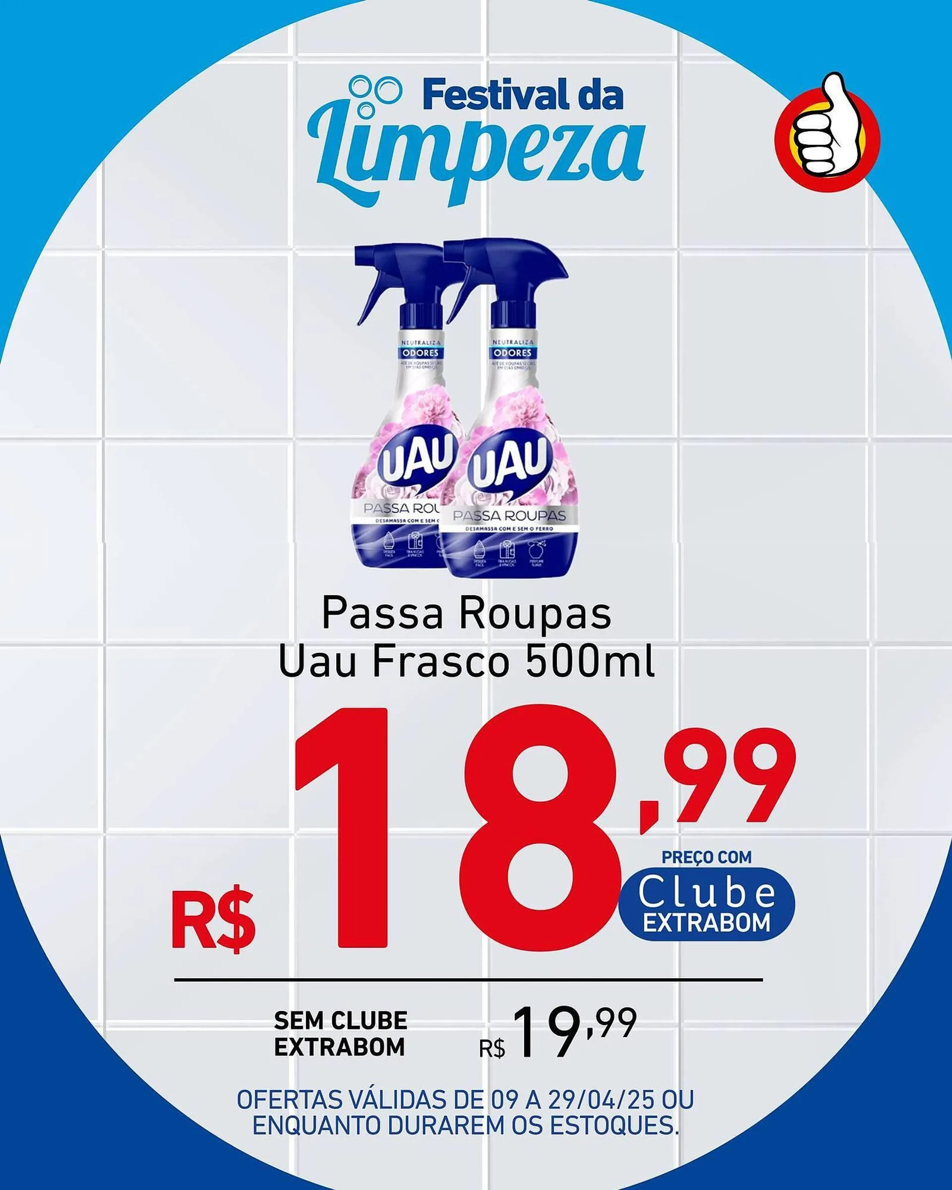 Encarte de Catálogo Extrabom Supermercados 21 de abril até 29 de abril 2025 - Pagina 2