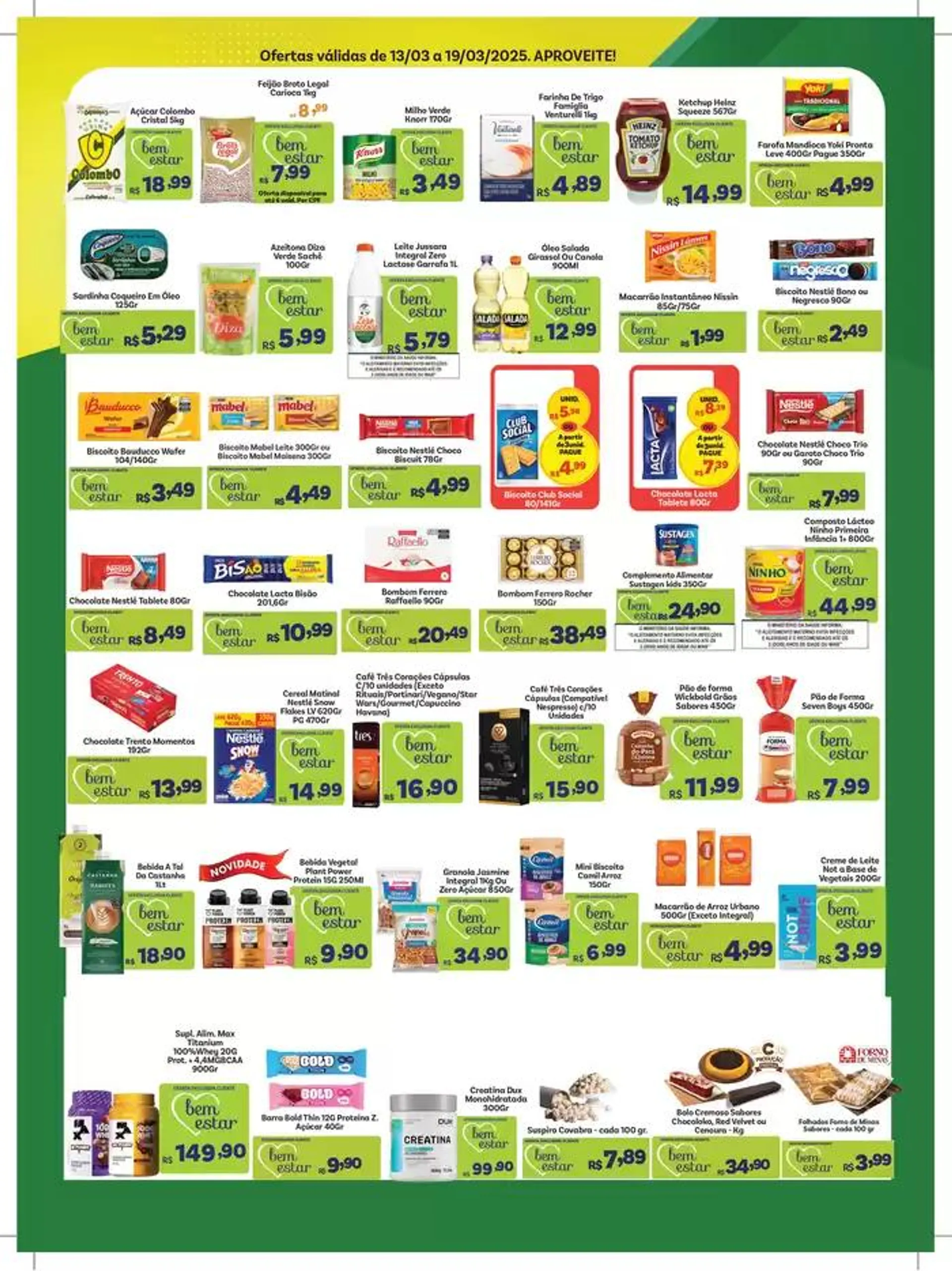 Encarte de Encarte Covabra Supermercados 14 de março até 19 de março 2025 - Pagina 2