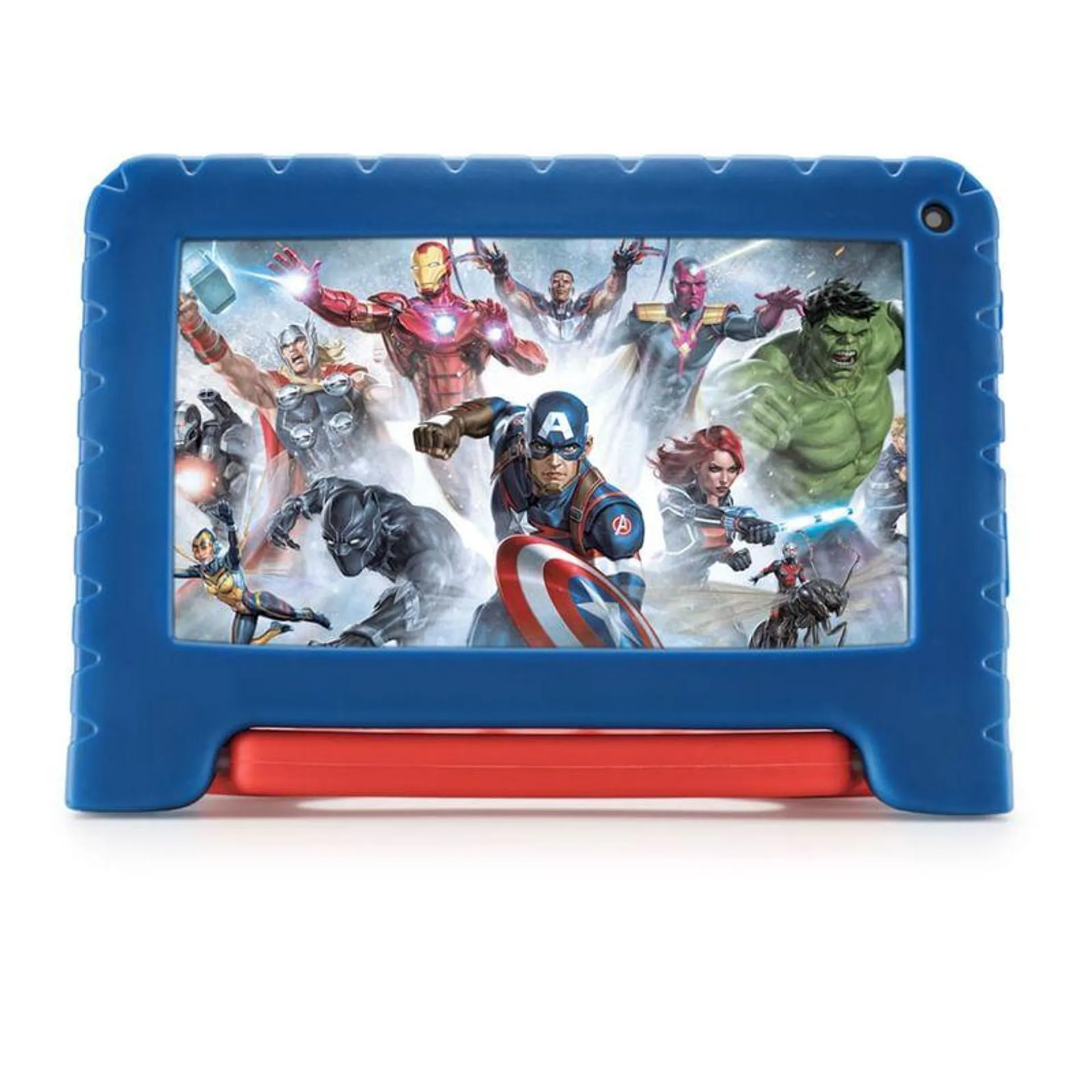 Tablet Avengers com Controle Parental 4GB RAM + 64GB + Tela 7 pol + Case + Wi-fi + Android 13 + Quad Core Multi - NB417