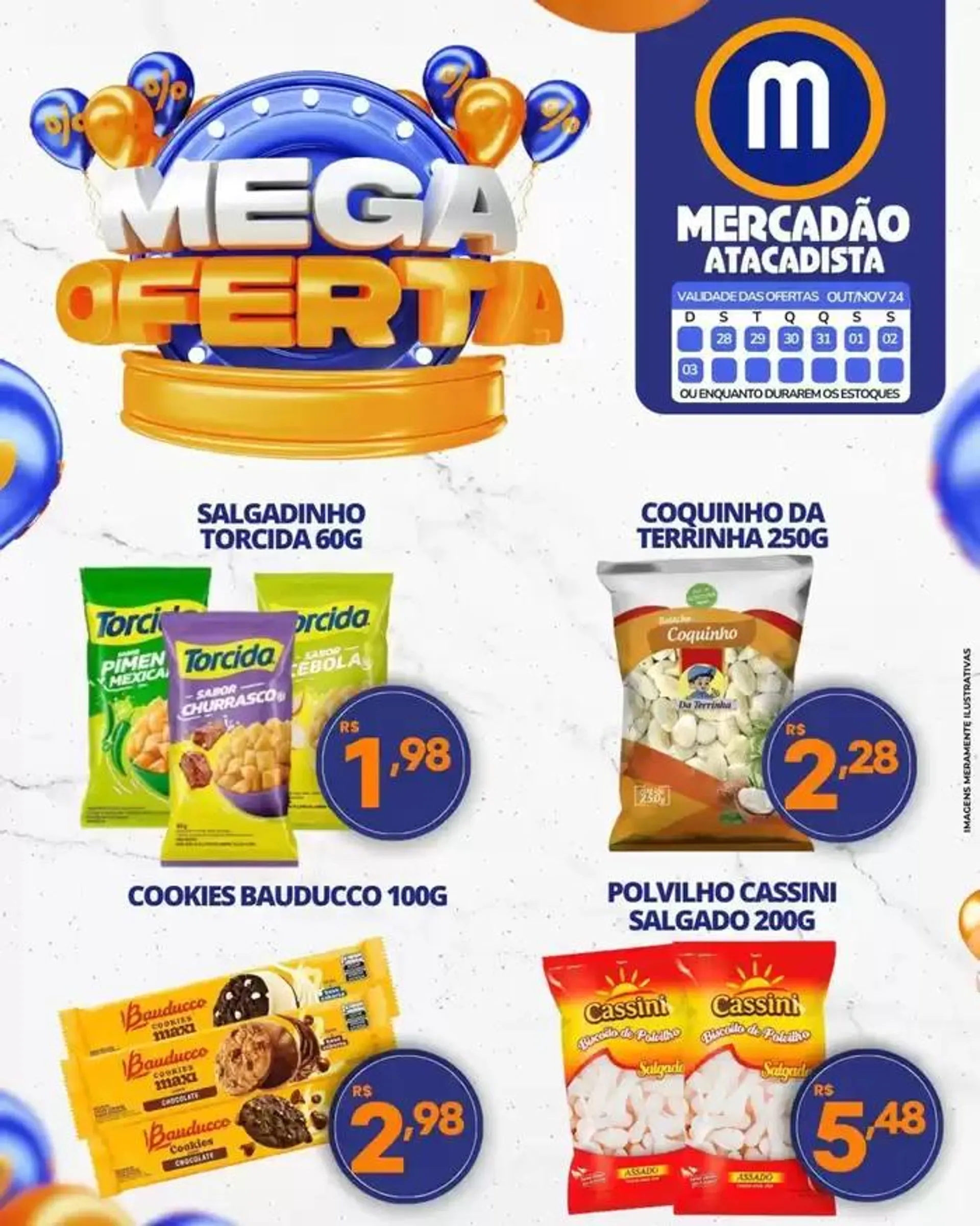 Encarte de Melhor Ofertas Mercadão Atacadista 31 de outubro até 3 de novembro 2024 - Pagina 11