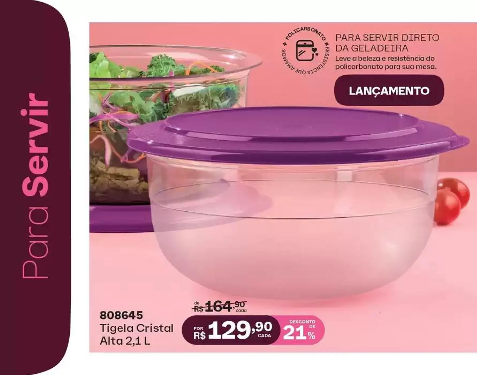 Encarte de Catálogo Tupperware 11 de novembro até 12 de novembro 2024 - Pagina 8