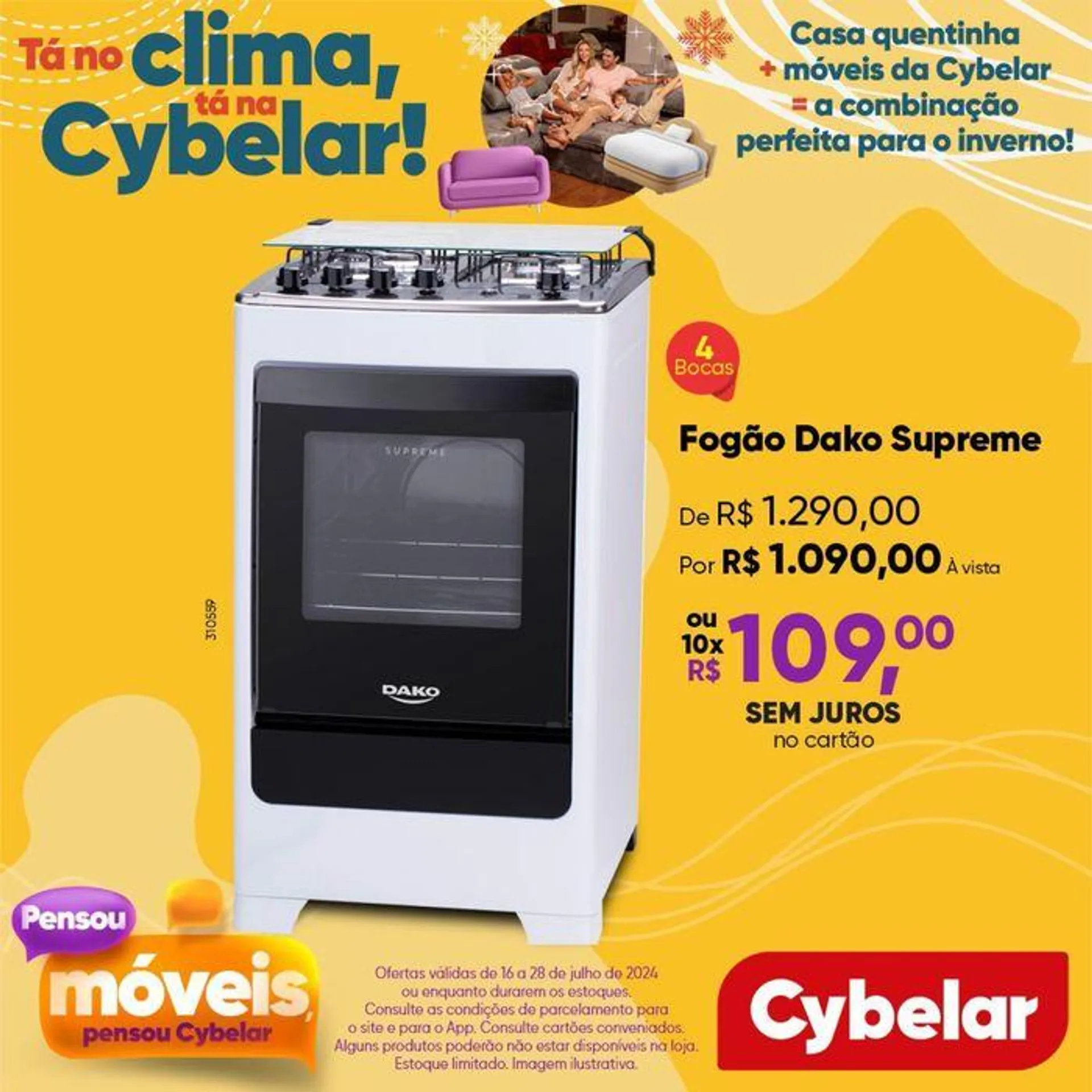 Encarte de Oferta Cybelar 16 de julho até 28 de julho 2024 - Pagina 6