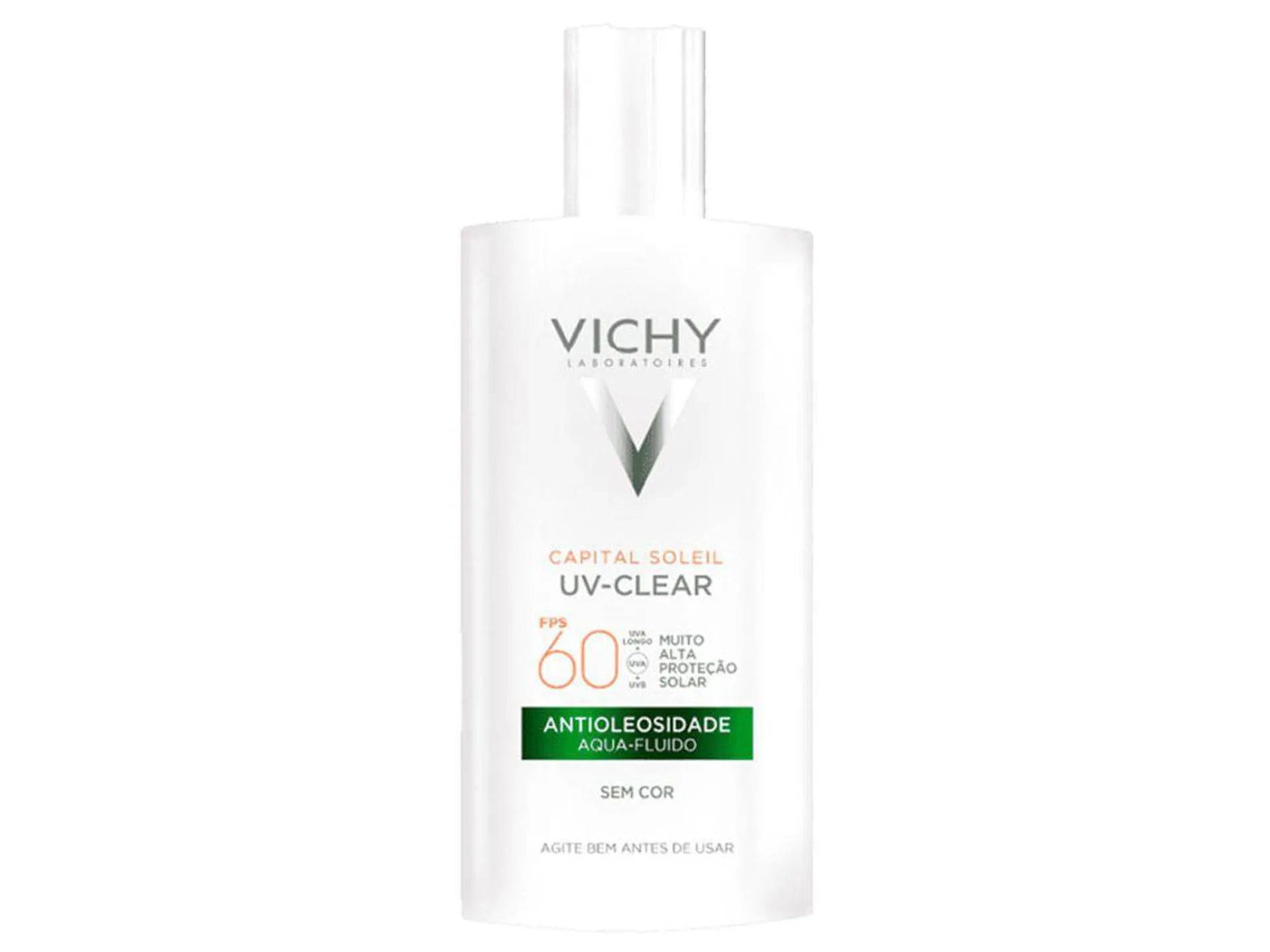 Protetor Vichy Capital Soleil UV-Clear Antioleosidade FPS60 Sem Cor 40g