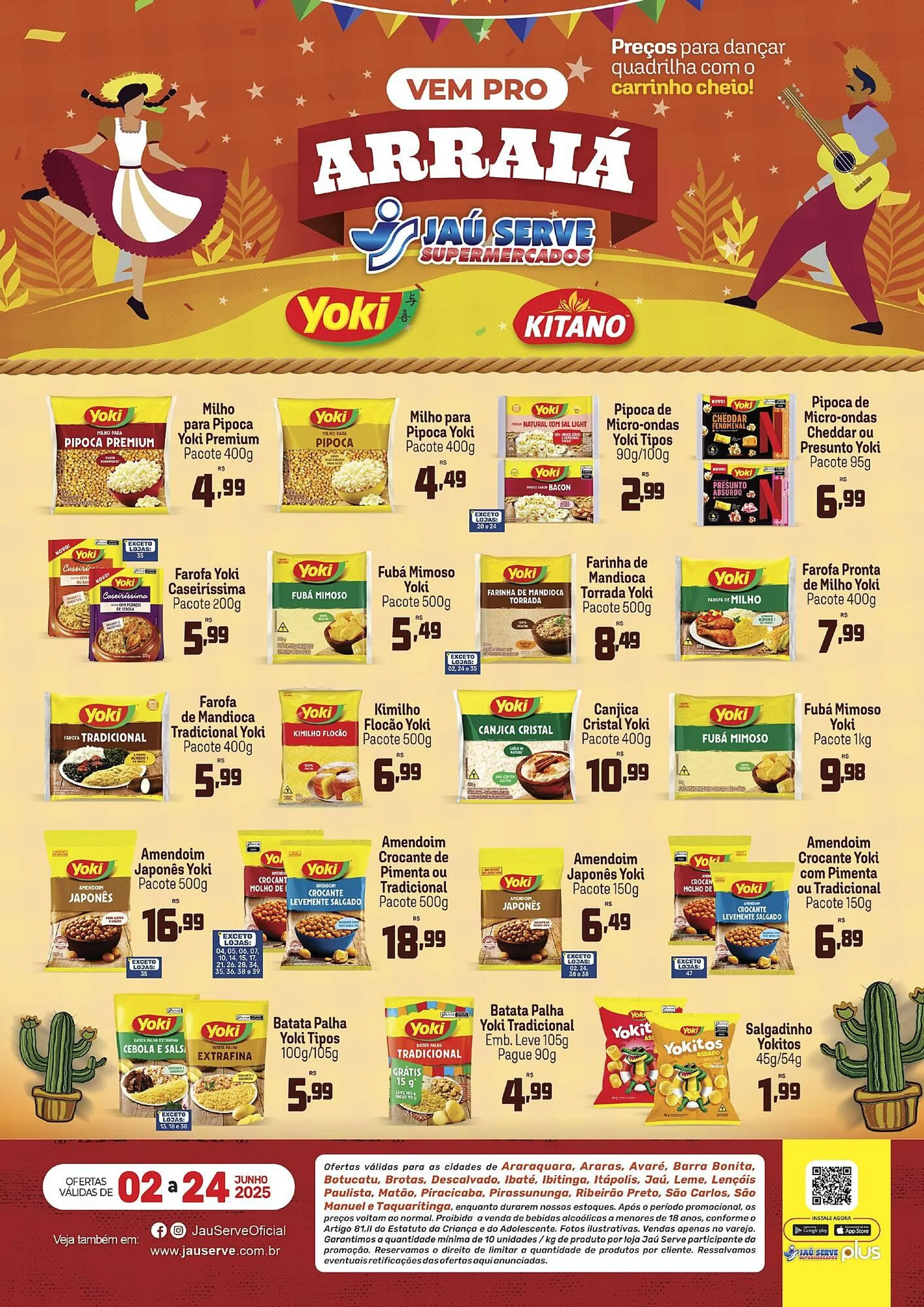 Catálogo Supermercados Jau Serve - 1