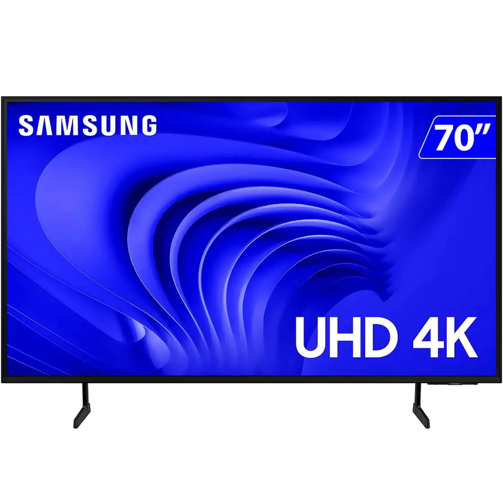 Smart TV Samsung LED 70” 4K Wi-Fi Tizen Comando de Voz UN70DU7700GXZD