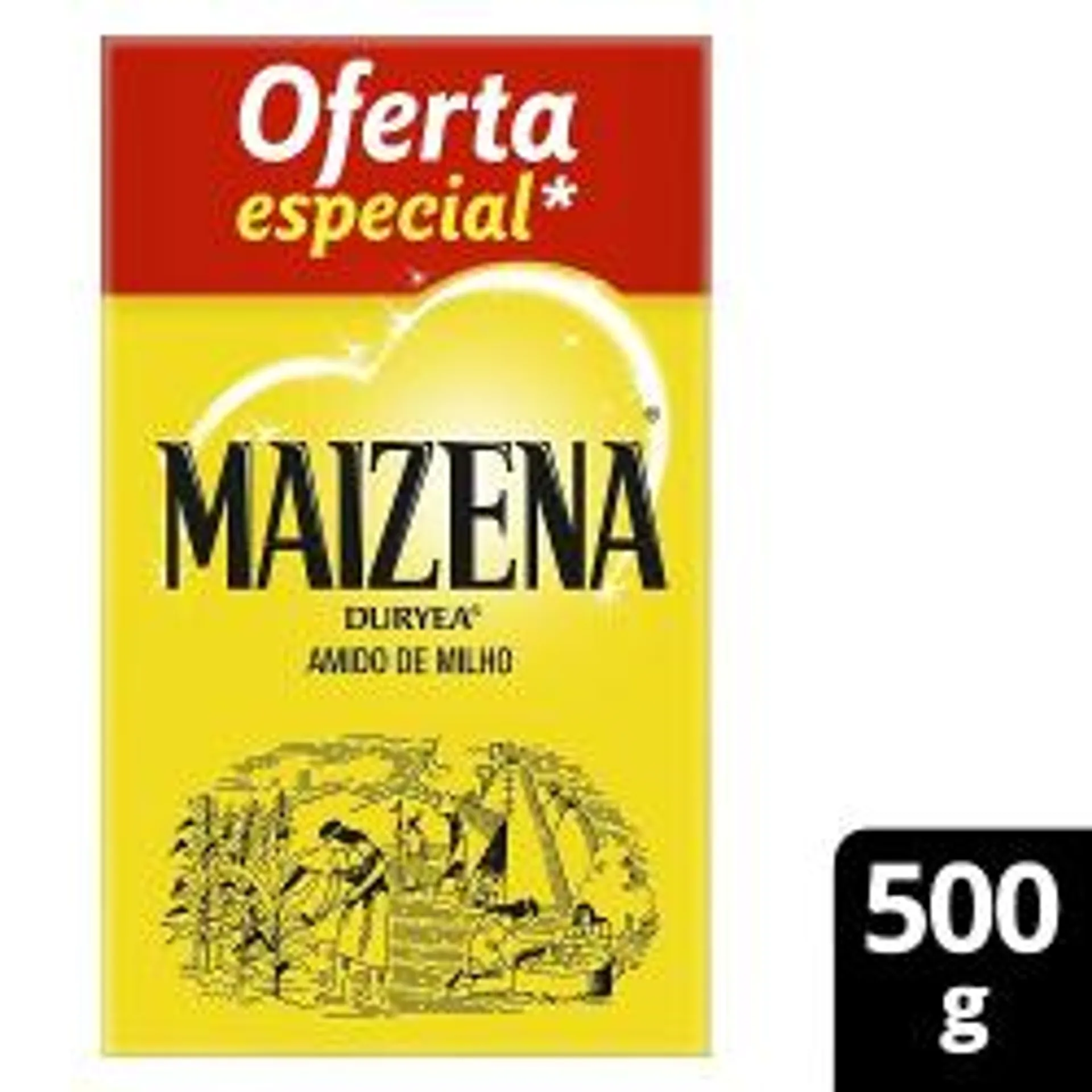 Amido De Milho Maizena Caixa Leve 500g Pague 380g