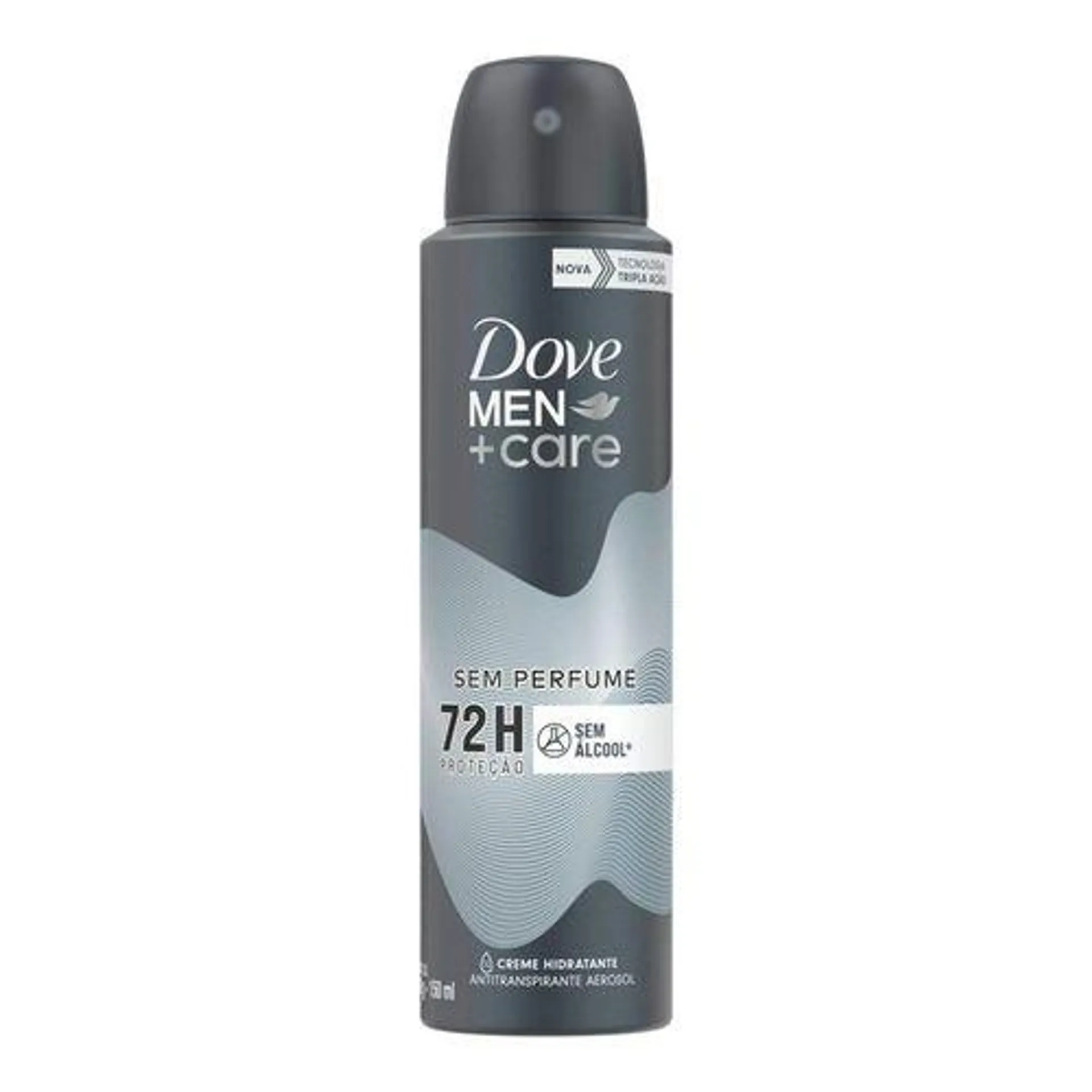 Desodorante Dove Aerosol Antitranspirante Men+Care Sem Perfume 150ml