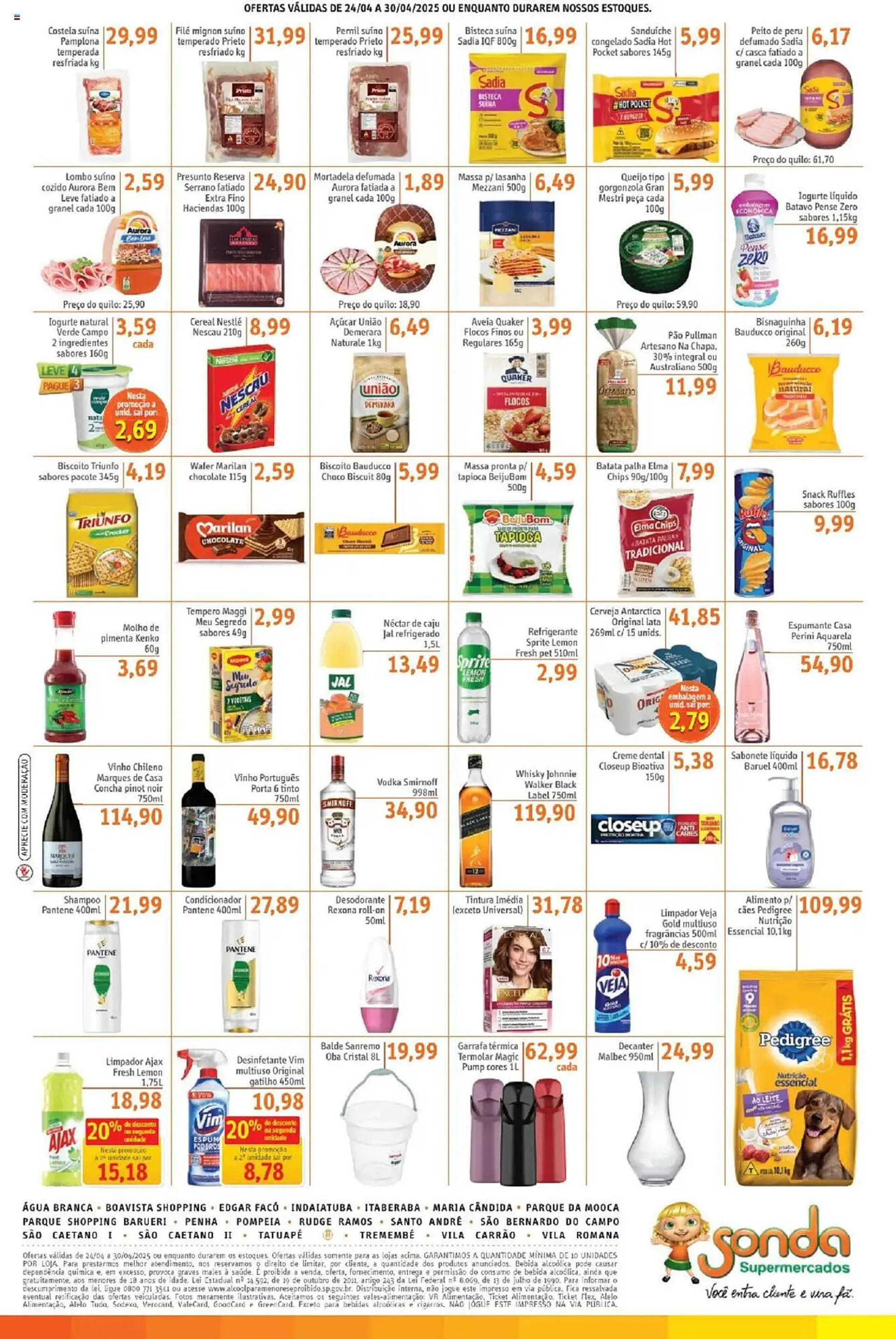 Encarte de Catálogo Sonda 24 de abril até 30 de abril 2025 - Pagina 2