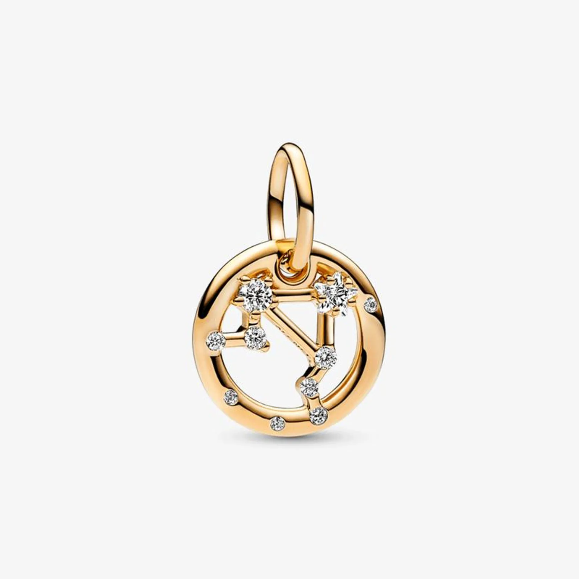 Pingente Signo Libra - Charm de Ouro Pendente