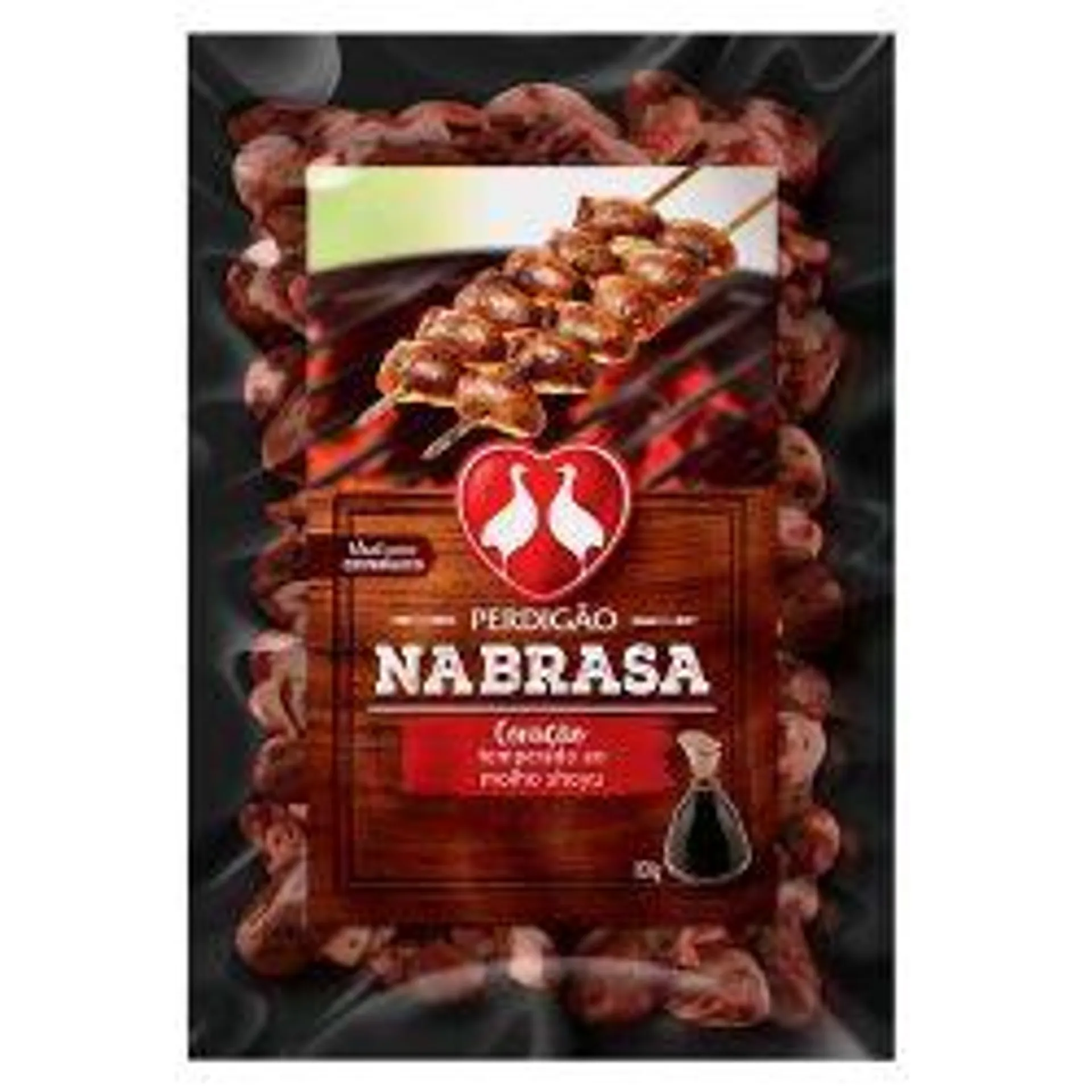 Cortes Perdigao 800g Na Brasa Coracao Comshoyu