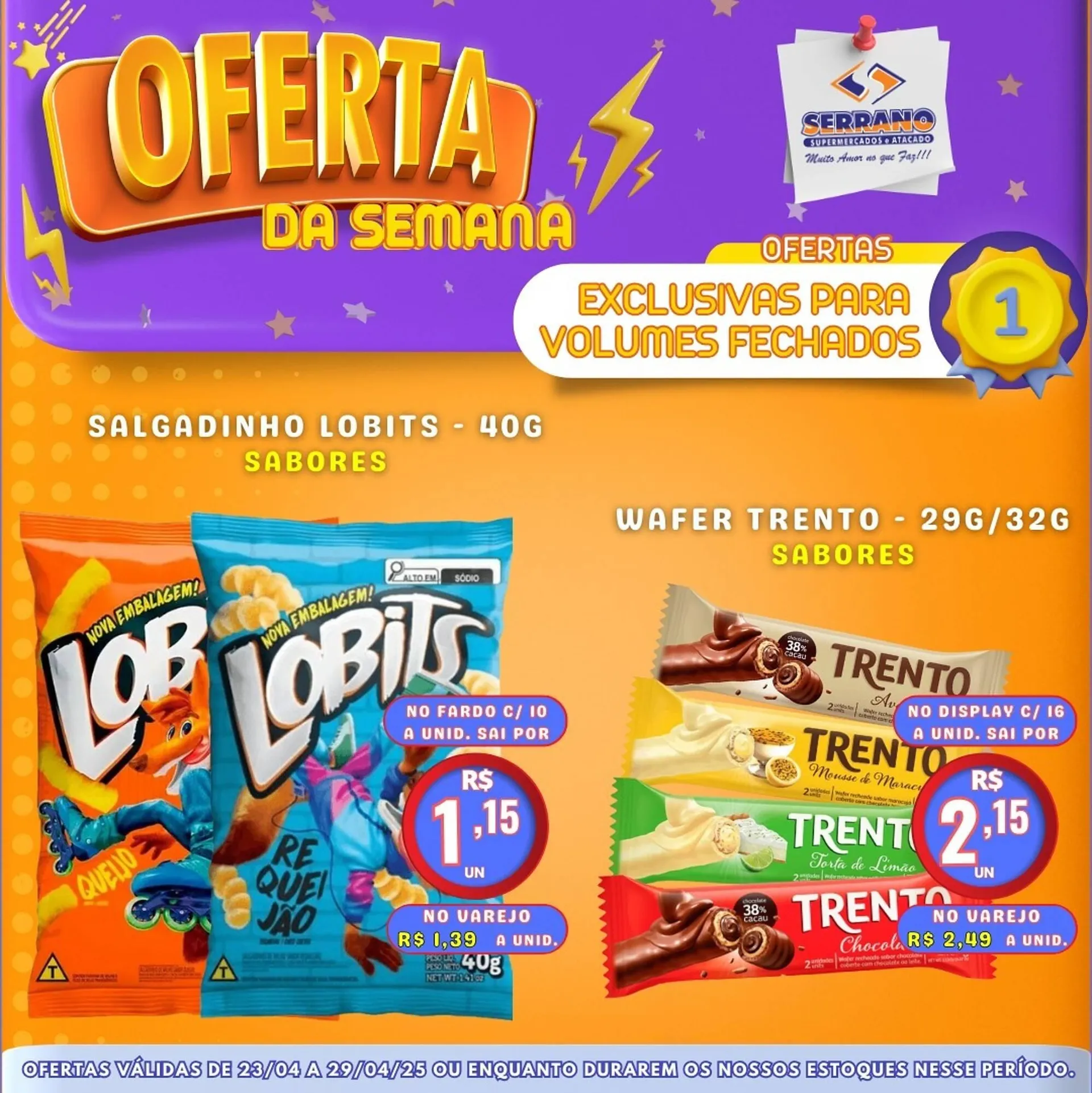 Encarte de Catálogo Serrano Supermercado 23 de abril até 29 de abril 2025 - Pagina 5