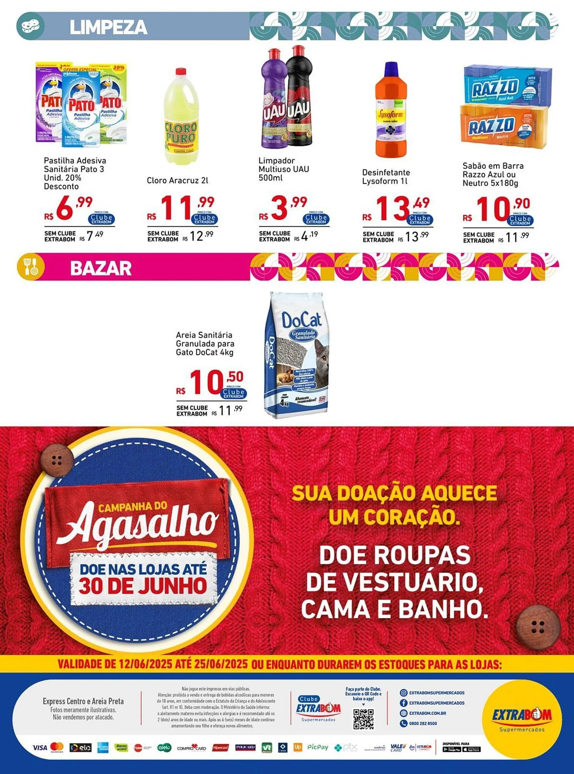 Encarte de Catálogo Extrabom Supermercados 12 de junho até 25 de junho 2025 - Pagina 8