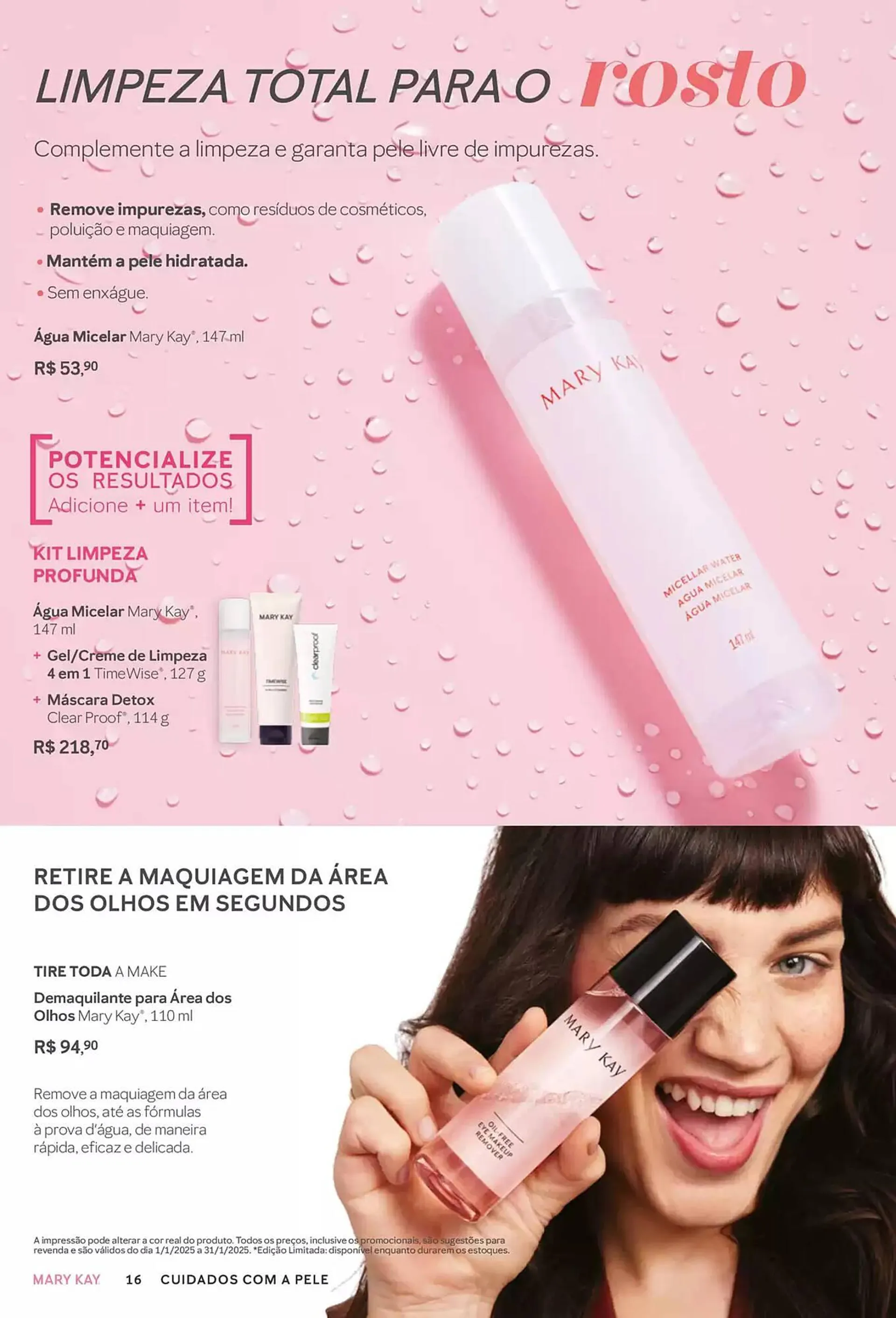 Encarte de Catálogo Mary Kay 3 de janeiro até 3 de julho 2025 - Pagina 16