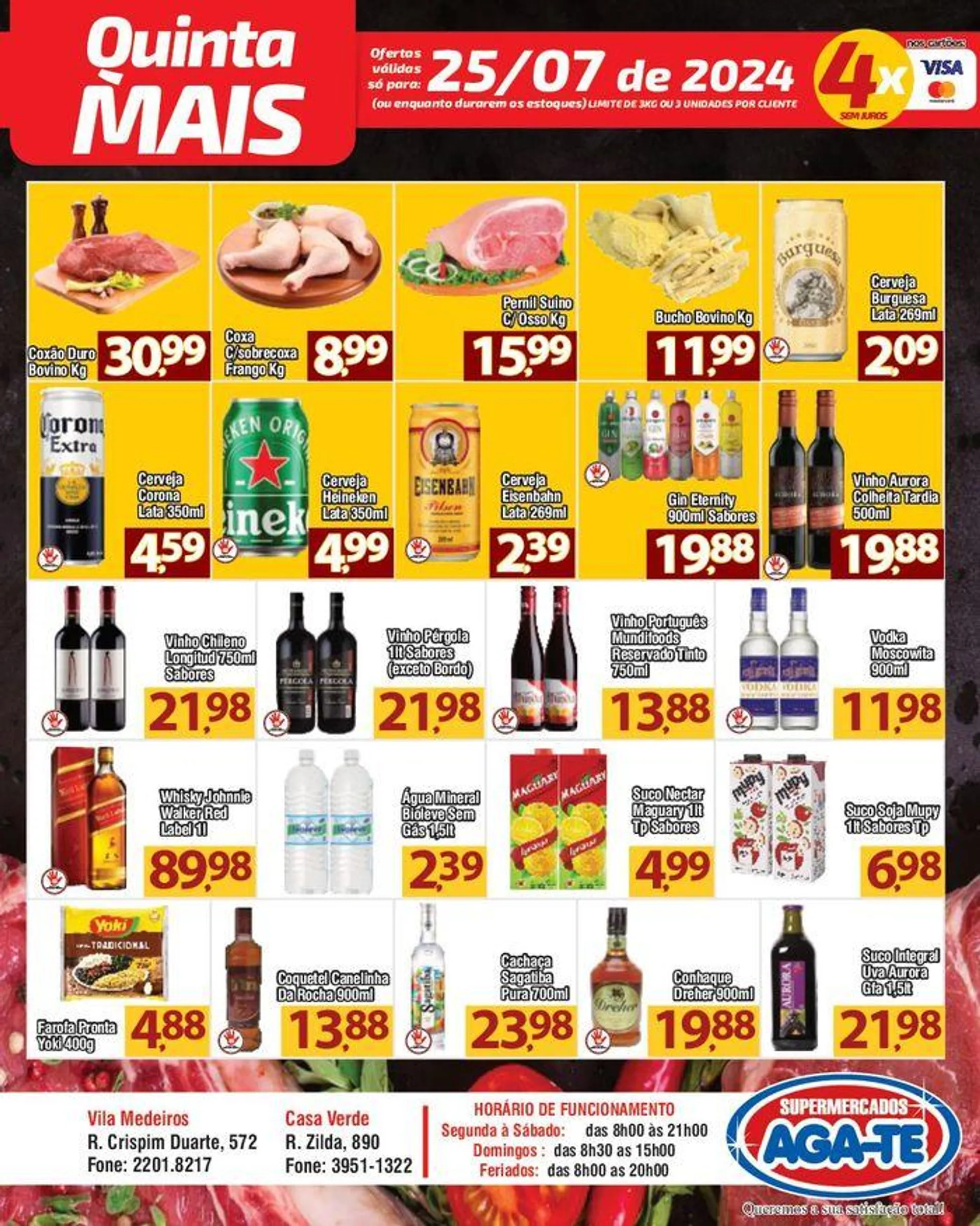 Encarte de Jornal de ofertas 25 de julho até 30 de julho 2024 - Pagina 1