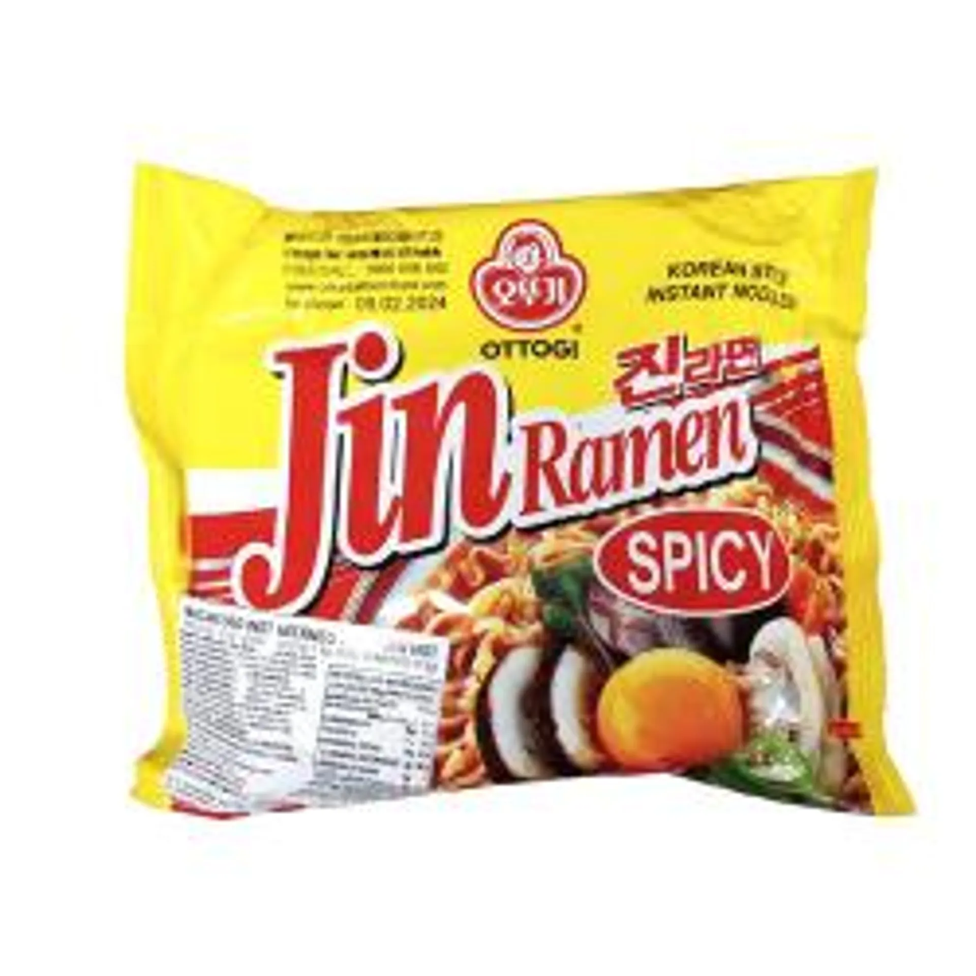 Macarrao Instantaneo Ottogi Jin Hot 100g