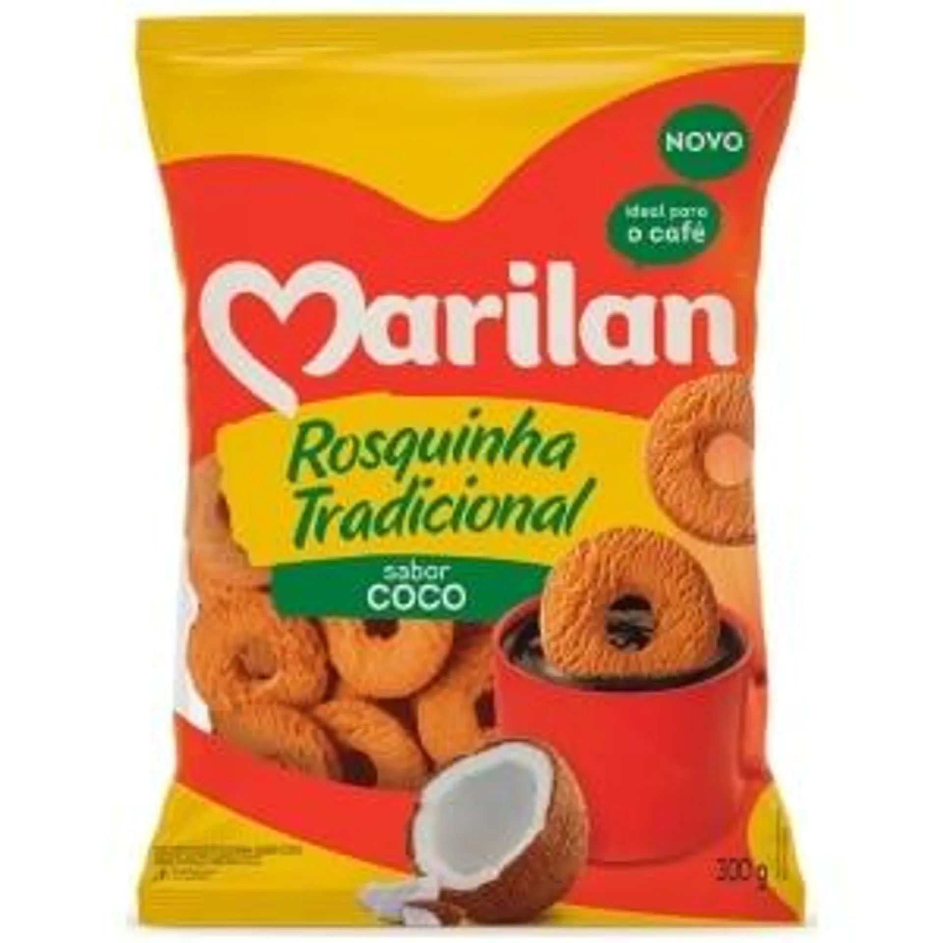 Biscoito Marilan Tradicional Sabor Coco 300g