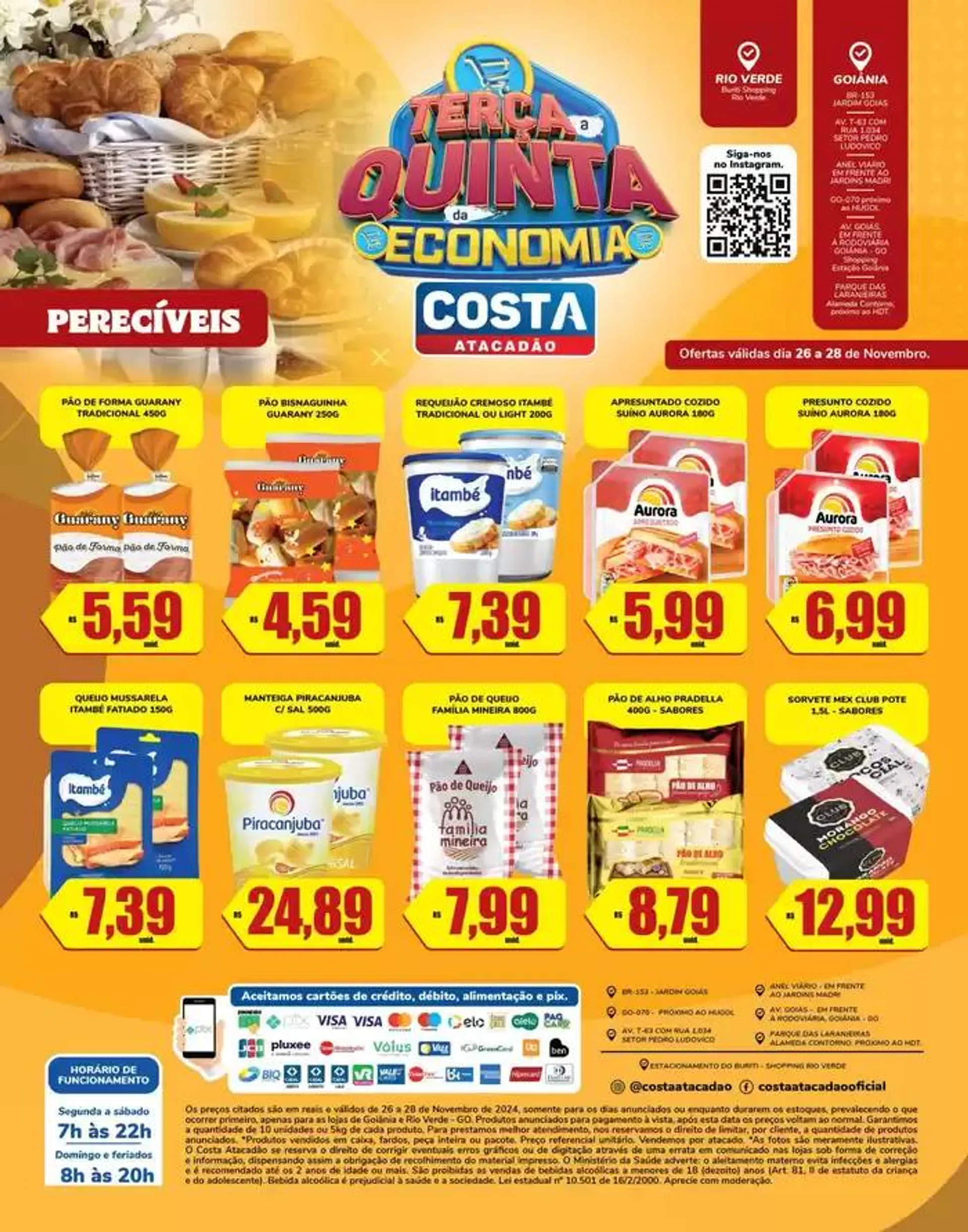 Encarte de Pechinchas e ofertas atuais 27 de novembro até 28 de novembro 2024 - Pagina 1