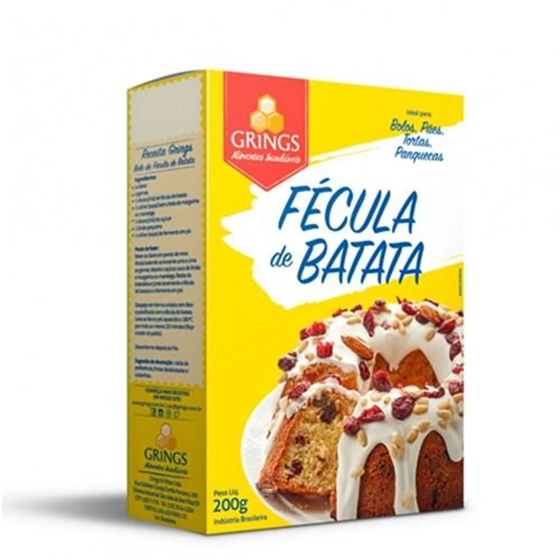 Fécula de Batata Grings Embalagem 200G