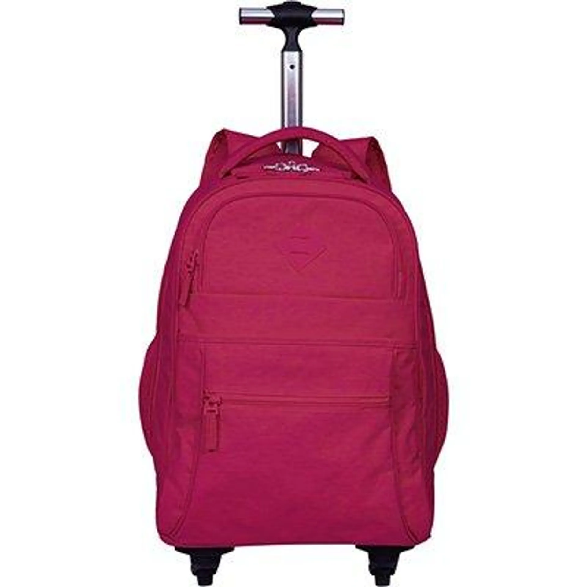 Mochila nylon com rodas, Rolling Crinkle, Rosa, 075498-08, Sestini - PT 1 UN