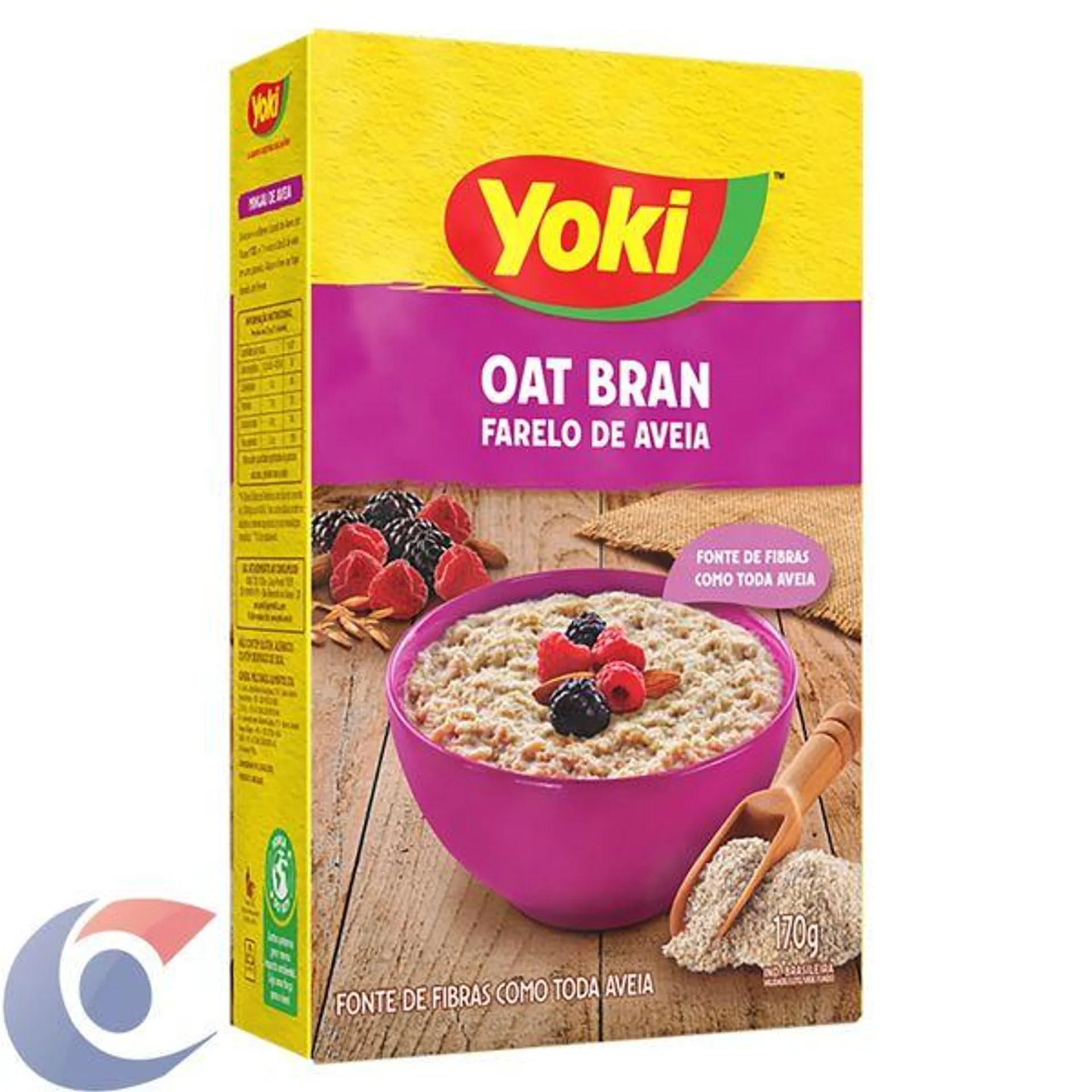 Farelo De Aveia Oat Bran Yoki 170g