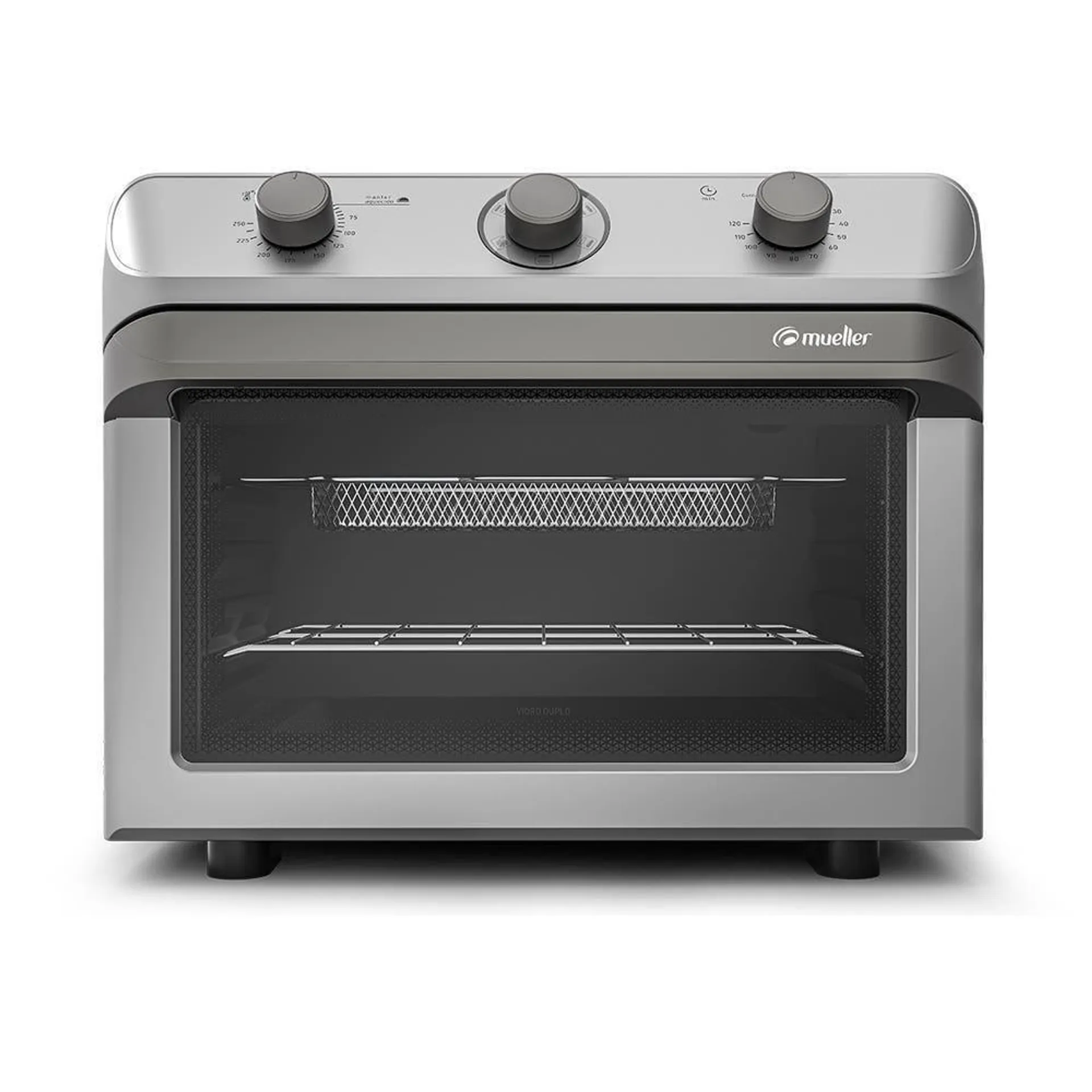 Air Forno Elétrico Mueller 35 Litros Prata Função Fryer 220V