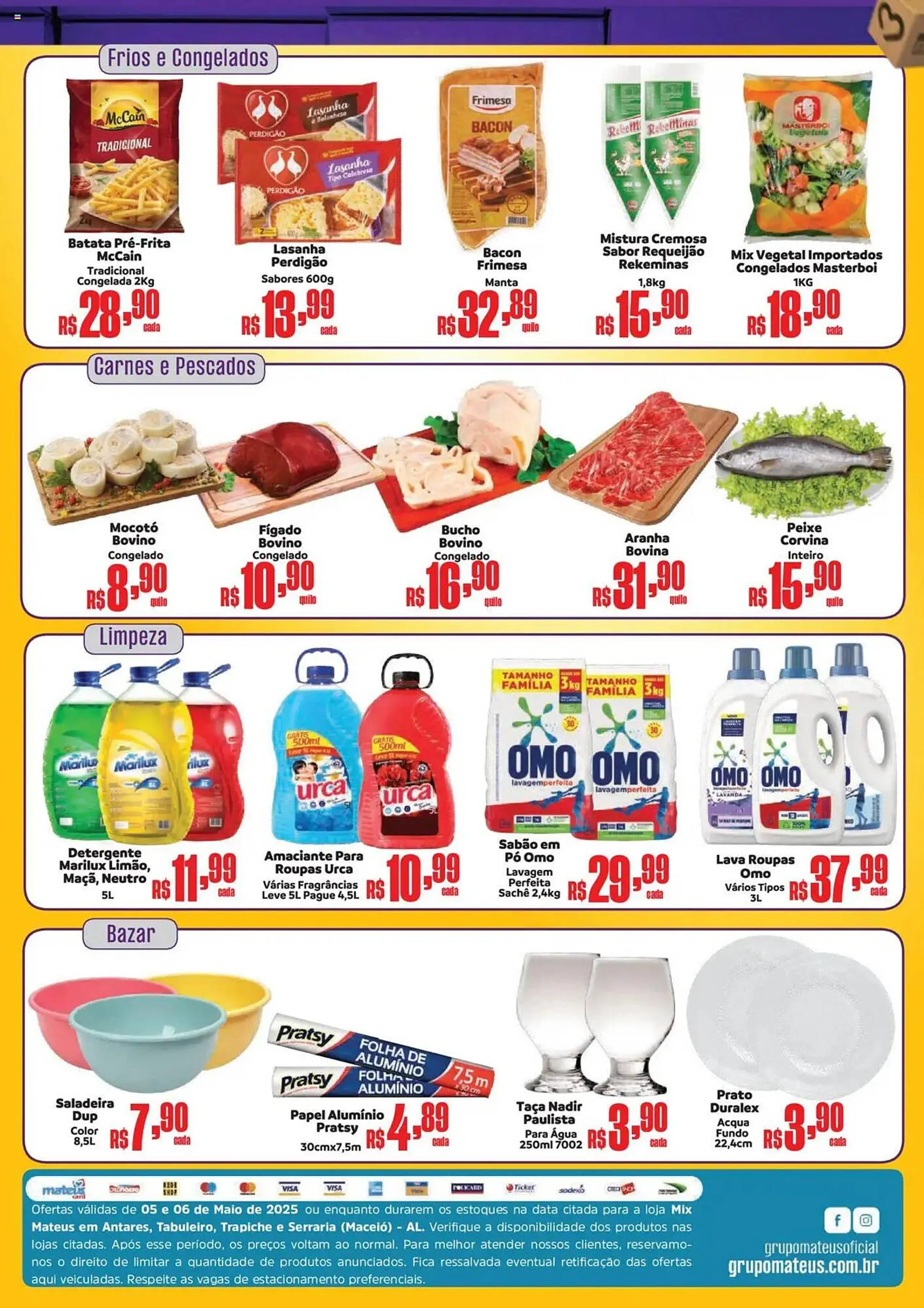 Encarte de Catálogo Supermercados Mateus 5 de maio até 6 de maio 2025 - Pagina 2
