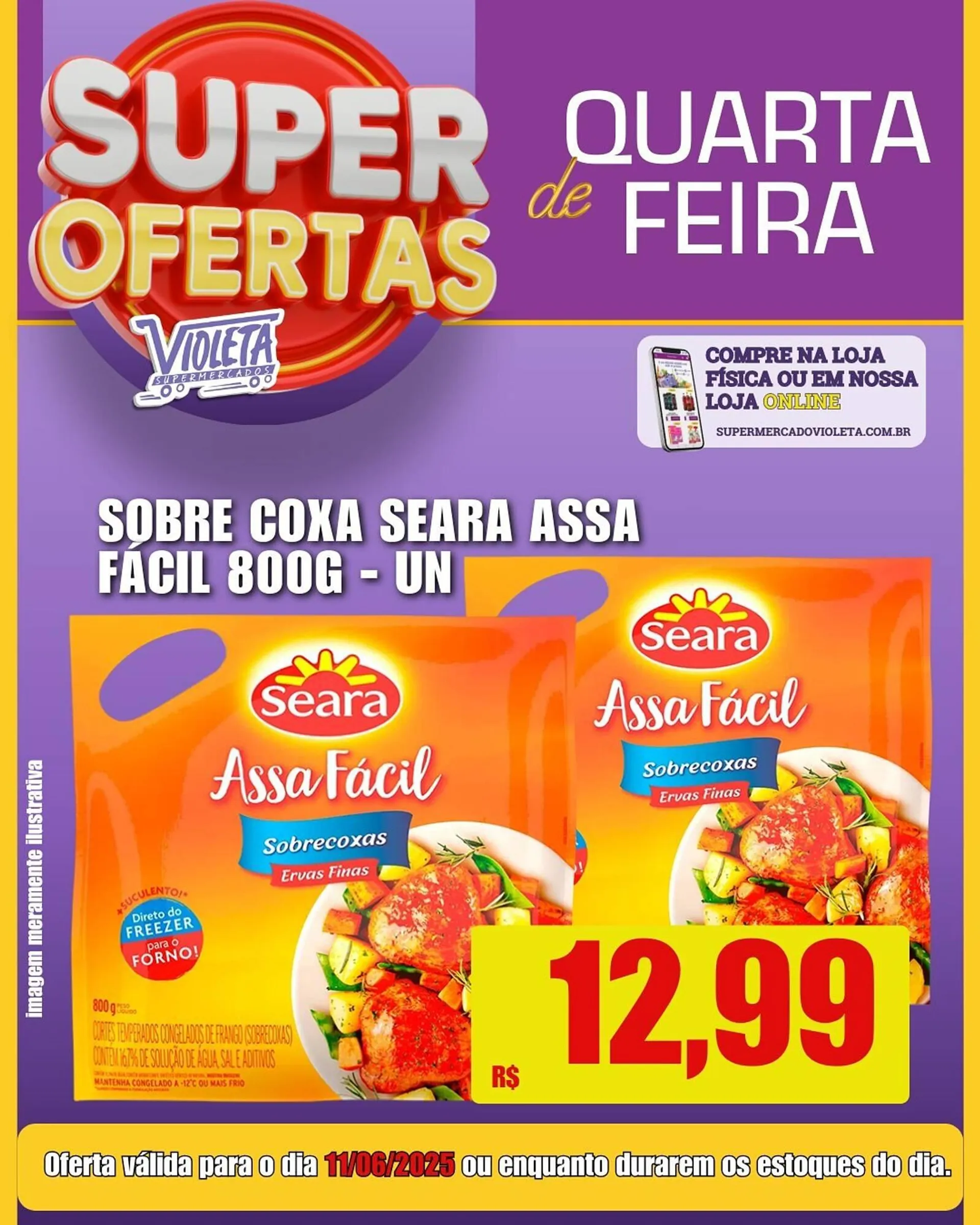 Encarte de Catálogo Violeta Supermercados 10 de junho até 11 de junho 2025 - Pagina 5