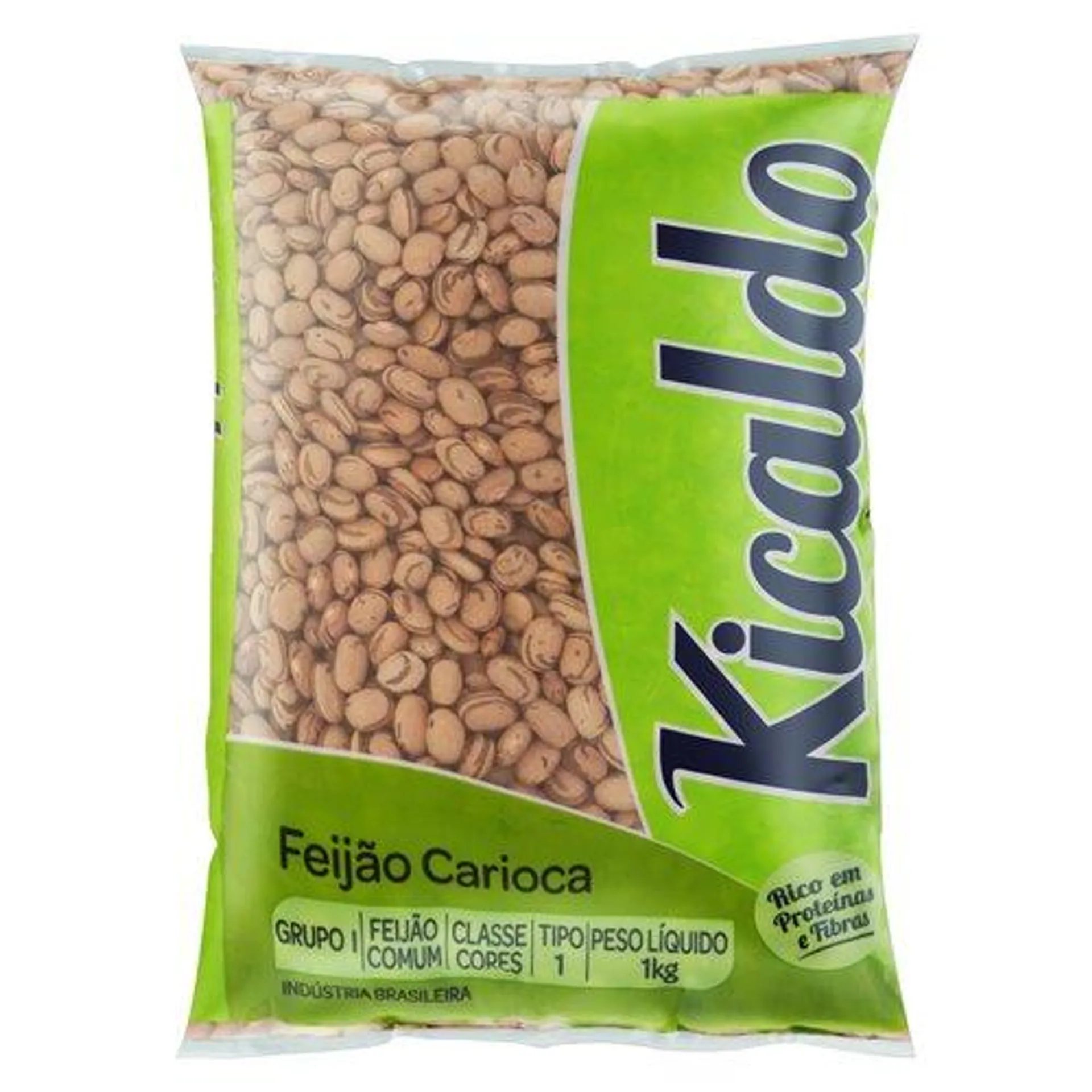 Feijão Carioca Tipo 1 Kicaldo Pacote 1Kg