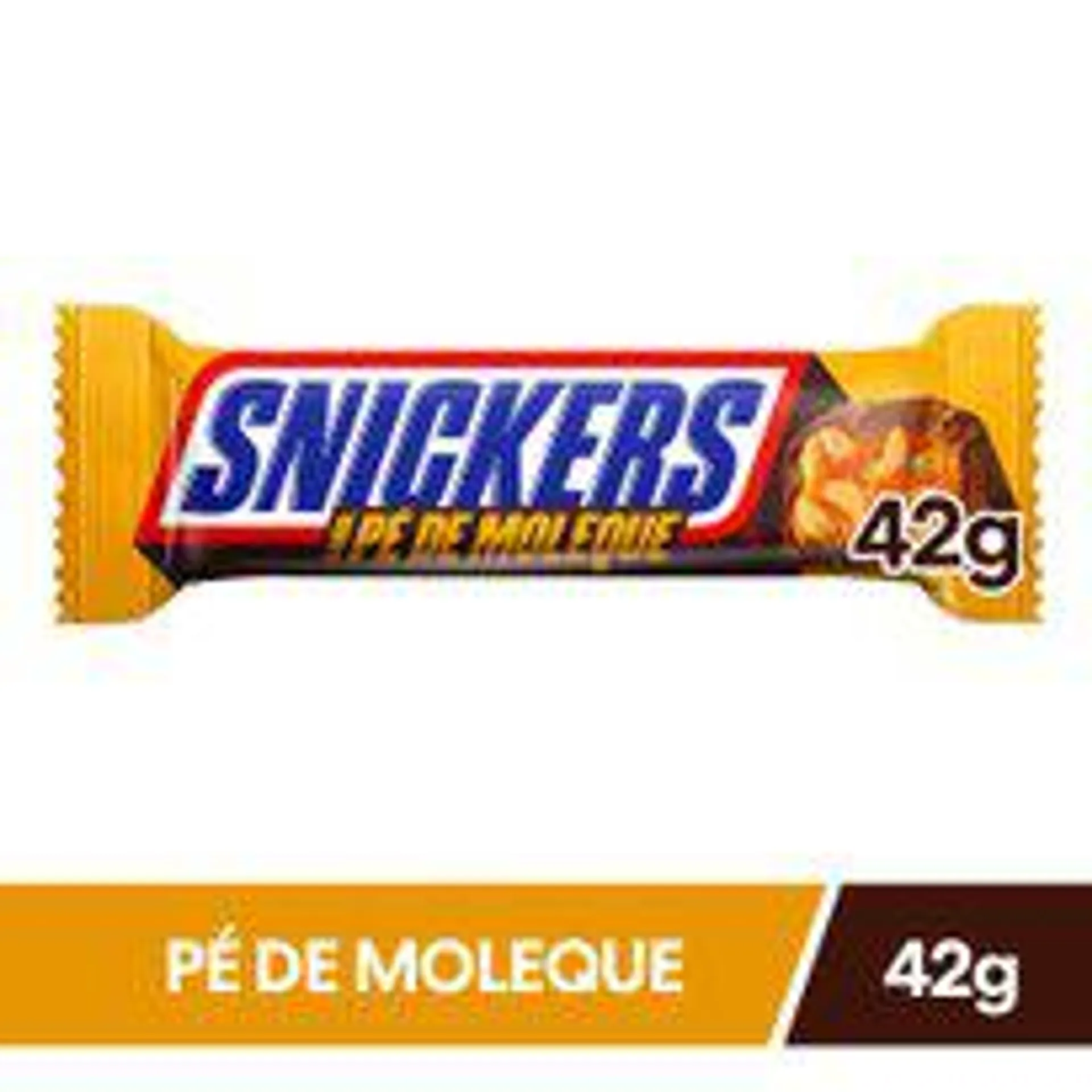 Chocolate Snickers Pé De Moleque 42g