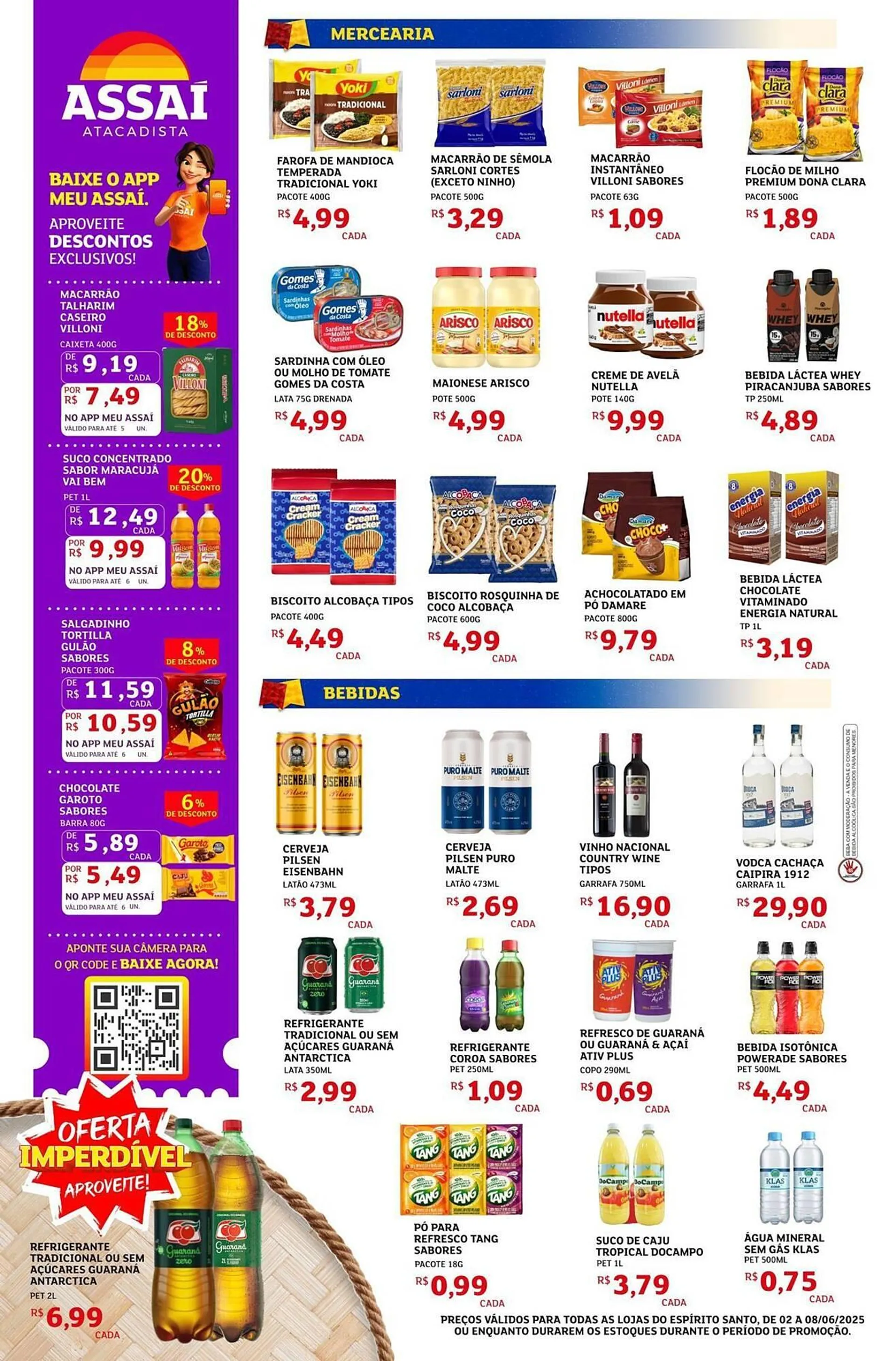 Encarte de Catálogo Assaí Atacadista 2 de junho até 8 de junho 2025 - Pagina 2